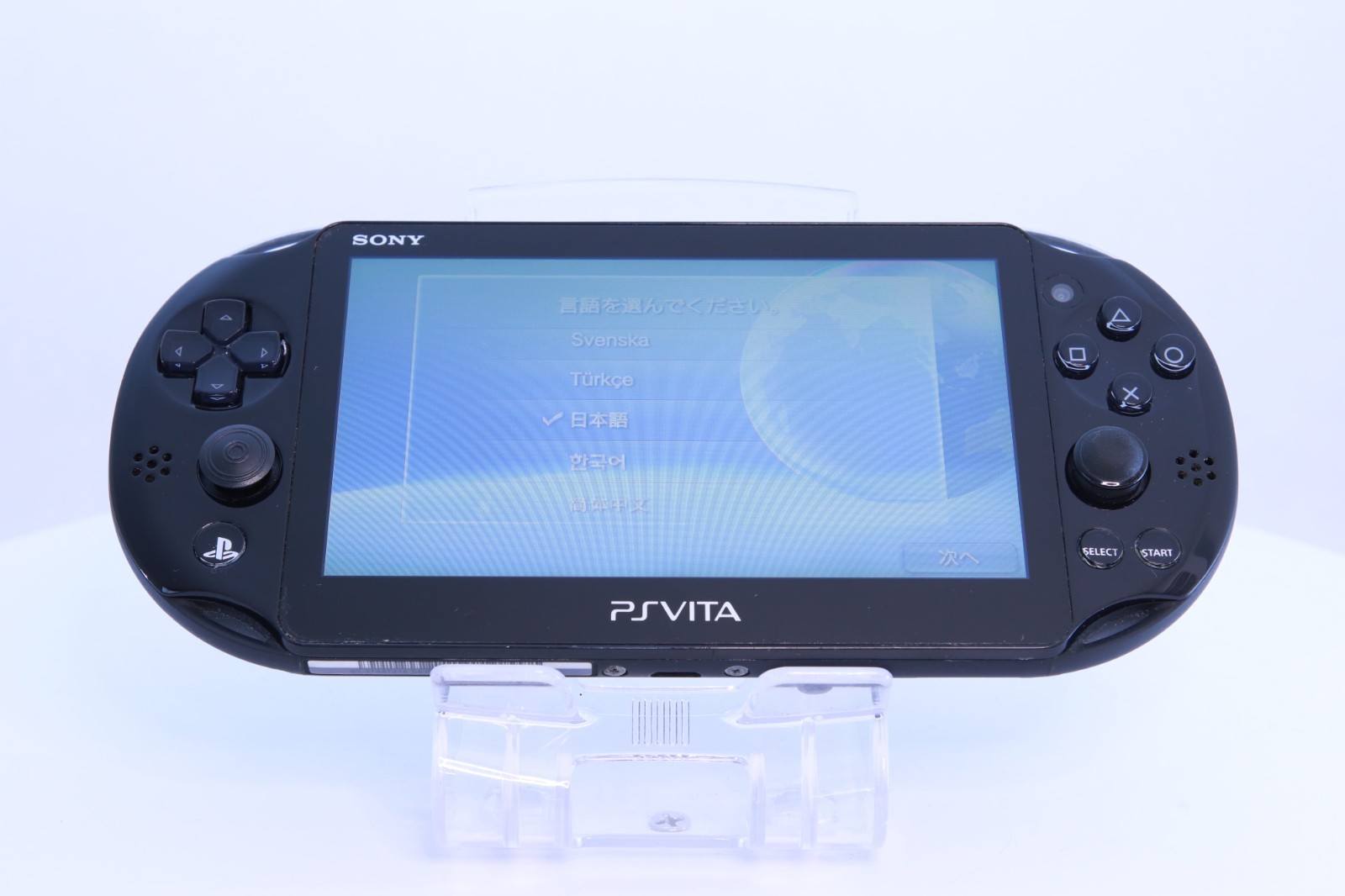 JP Game PS Vita PCH-2000 Black [ Rank：A]