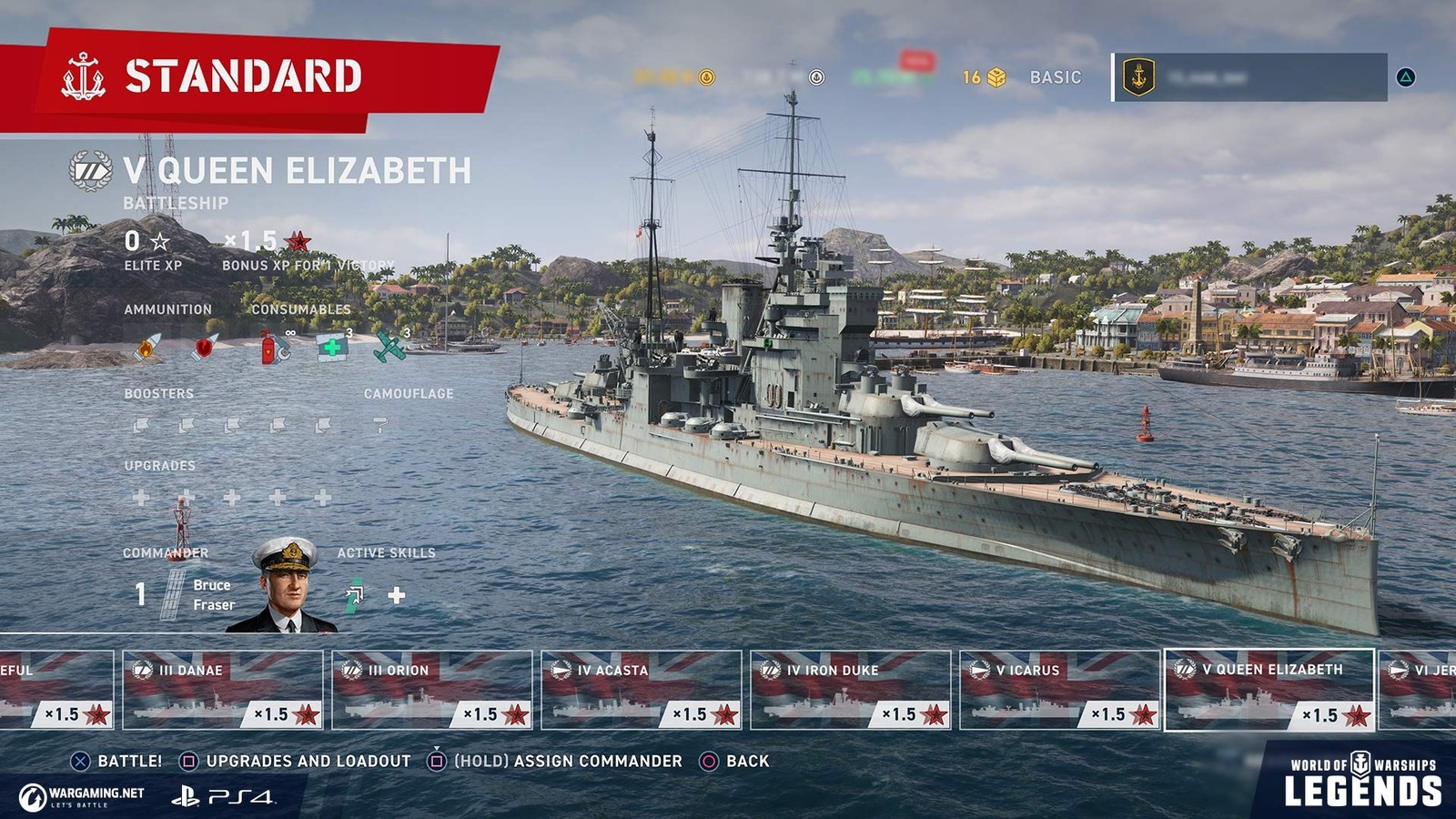World Of Warships: Legends Firepower Deluxe Edition – PlayStation 4