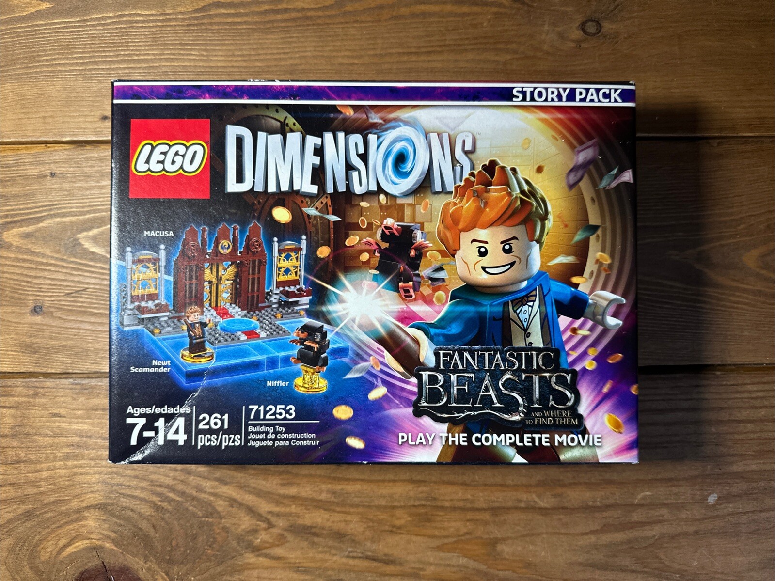 LEGO Dimensions FANTASTIC BEASTS Story Pack 71253, Tina G 71257,Ninjago 71216