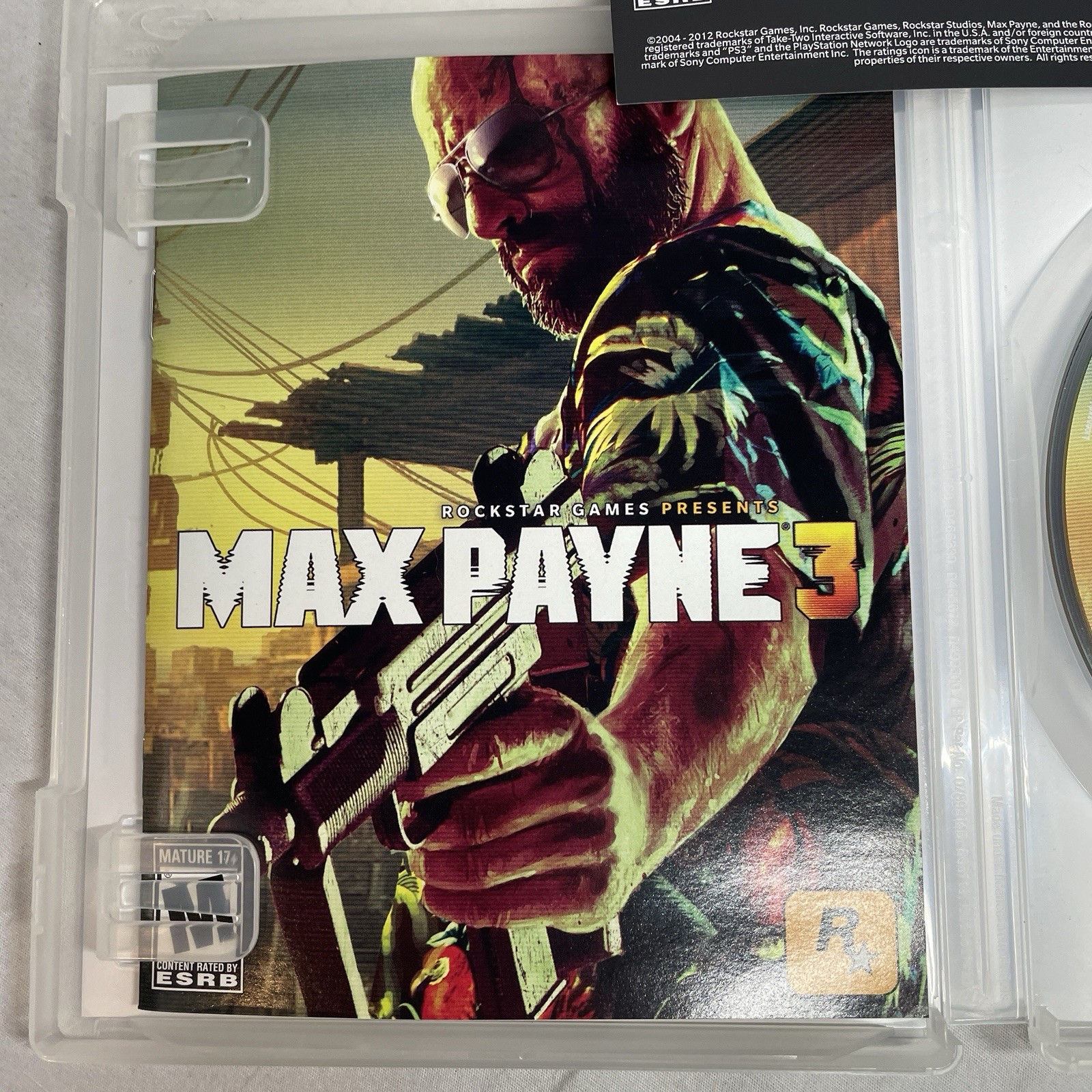 Max Payne 3 Sony PlayStation 3 PS3 NTSC, CIB Tested Complete With Inserts Mint