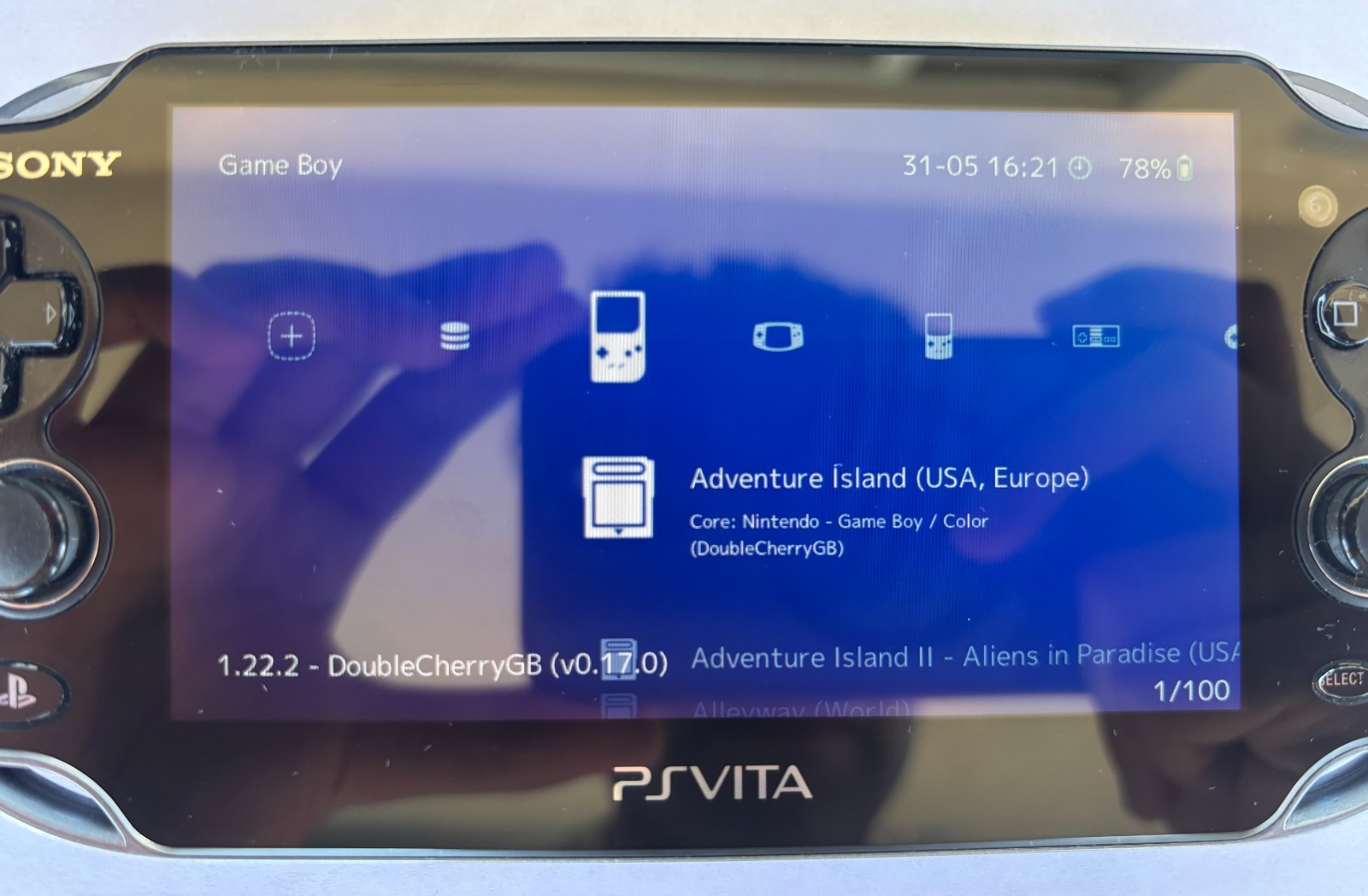 SONY PLAYSTATION VITA OLED PCH-1000/1100 FIRMWARE 3.65 128GB – SHIP IN 1-DAY