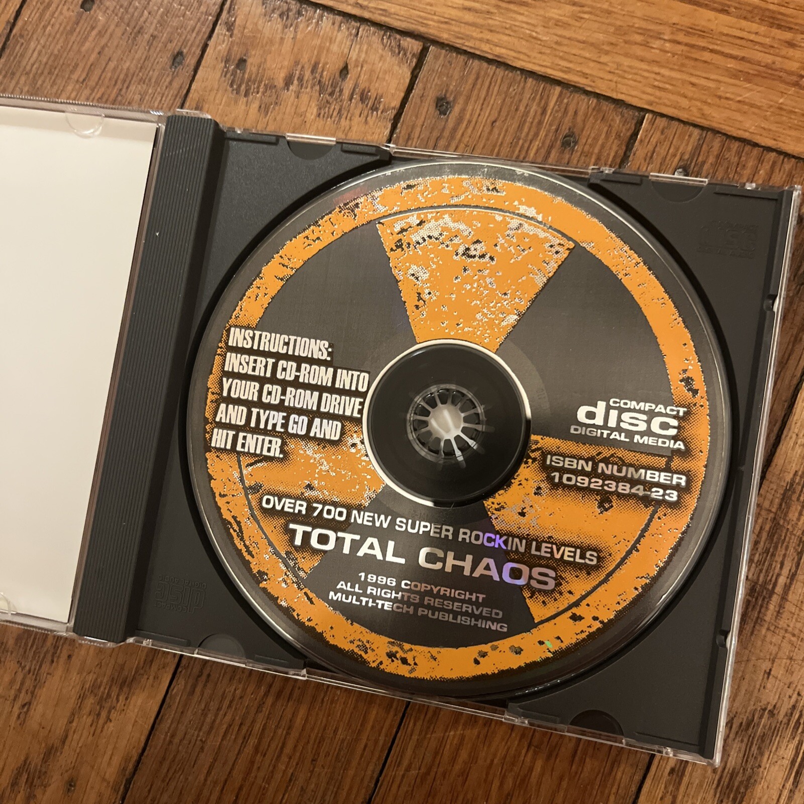 Duke Nukem 3D Atomic Edition Total Chaos Pack Shareware Sybex Companion CD RARE