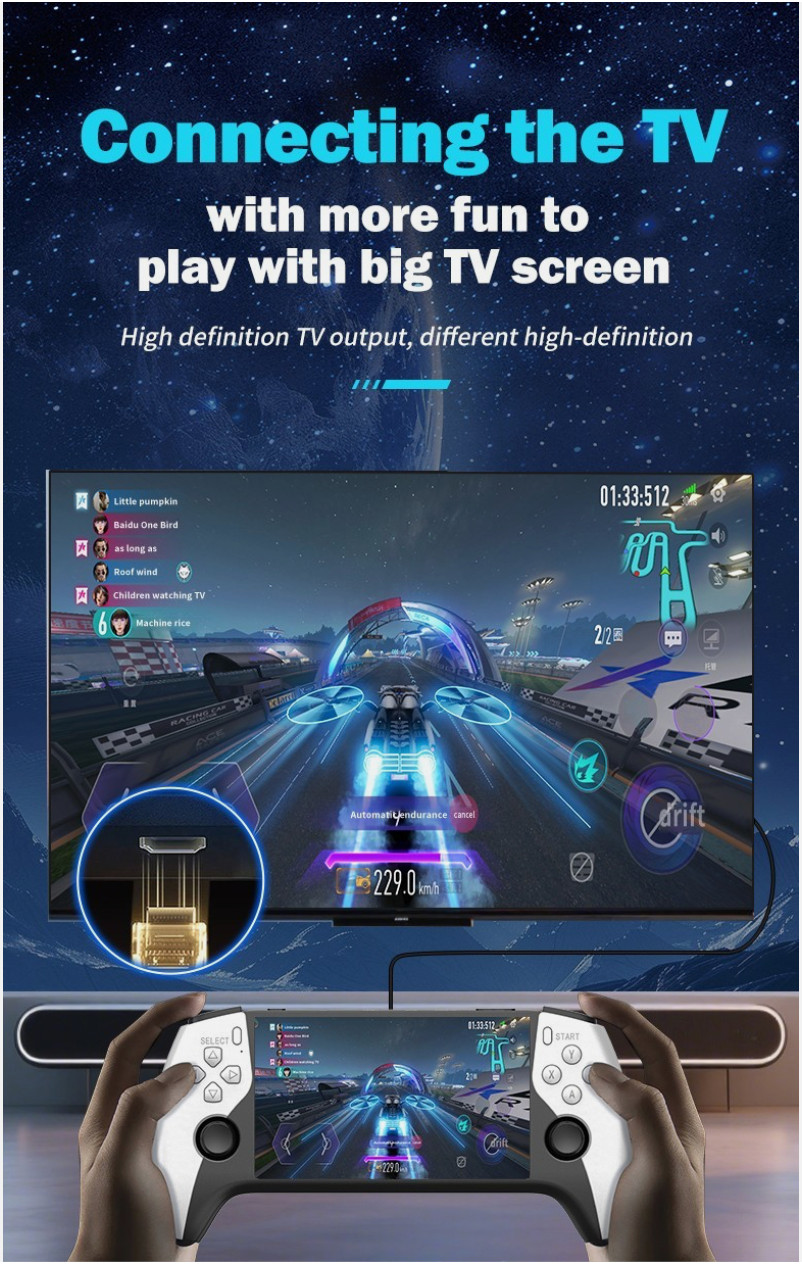 SF3500 Handheld Game Console 5″ Inch IPS Screen 22959 Video Games 🔥🐲🔥