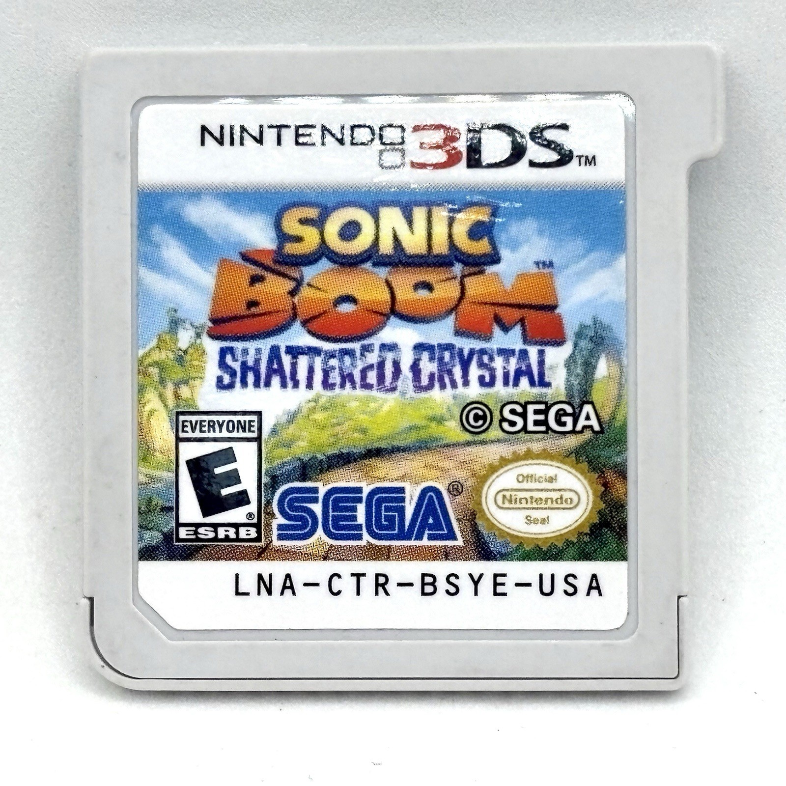 3DS Sonic Boom: Shattered Crystal (Nintendo 3DS, 2014), Cartridge, Tested
