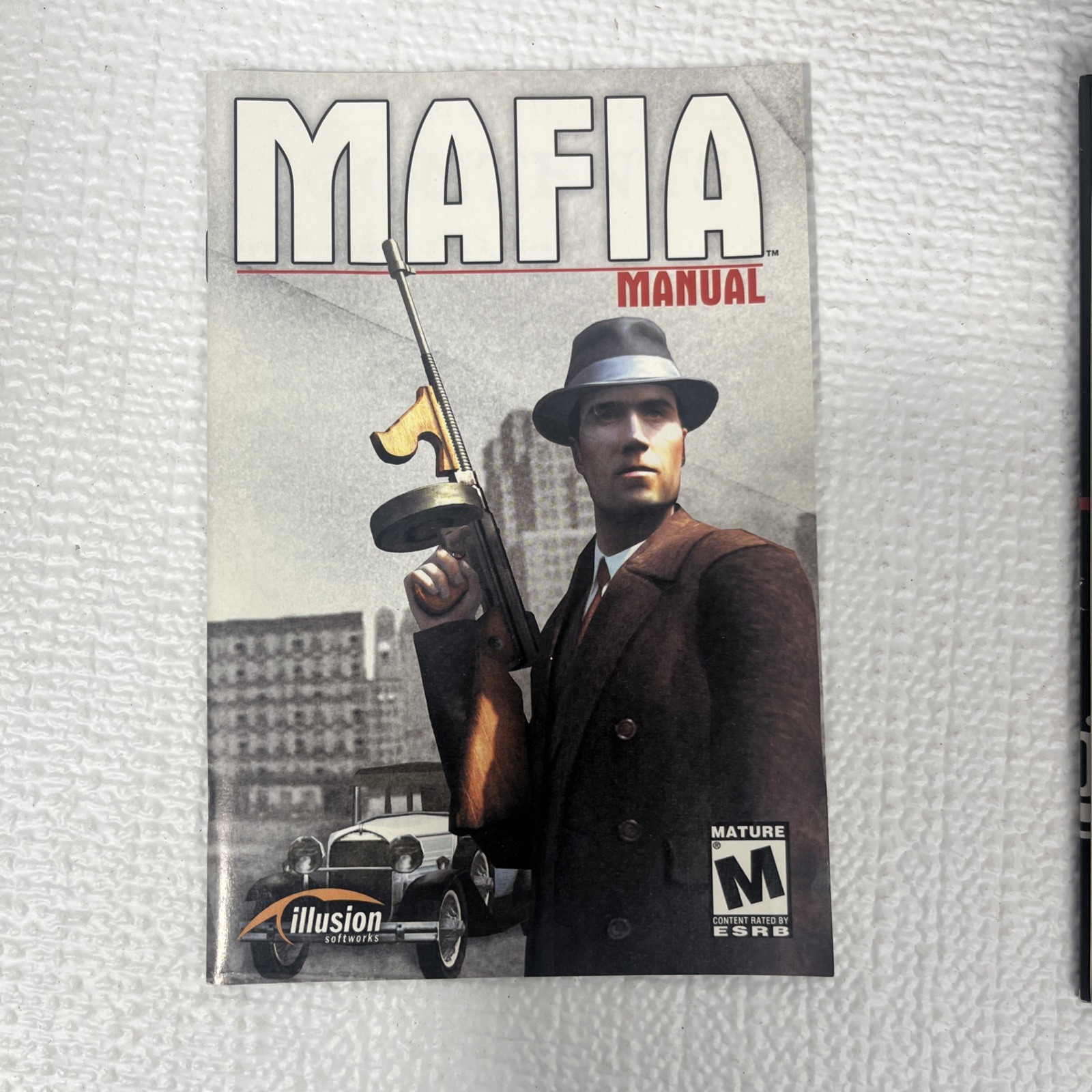 MAFIA PC Game Complete Box Manual Poster Map CIB (PC 2002) Windows 98 ME 2000 XP