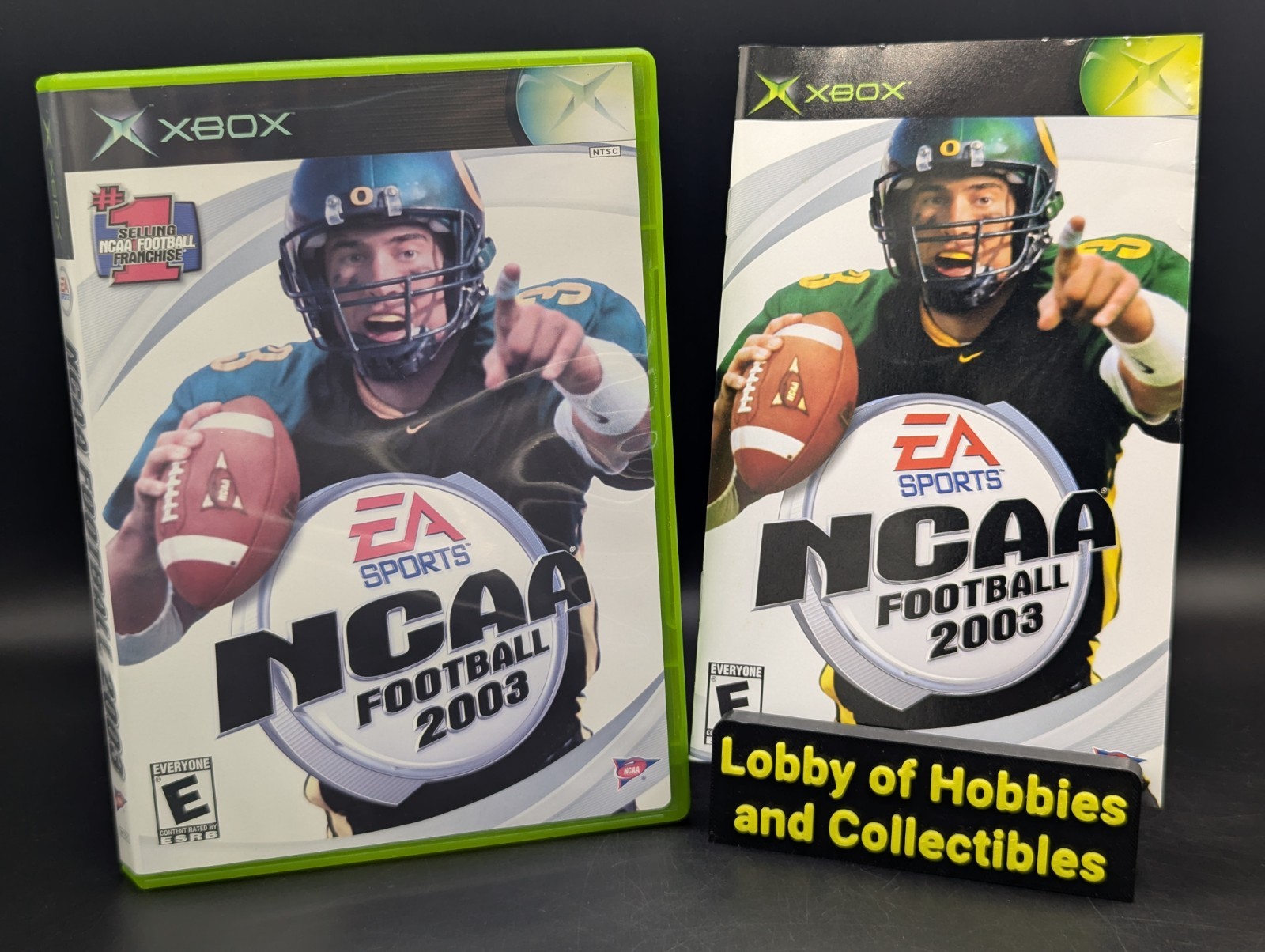 NCAA Football 2003 ( Microsoft Xbox ) CIB – Mint Disc – Sunfaded Cover Art