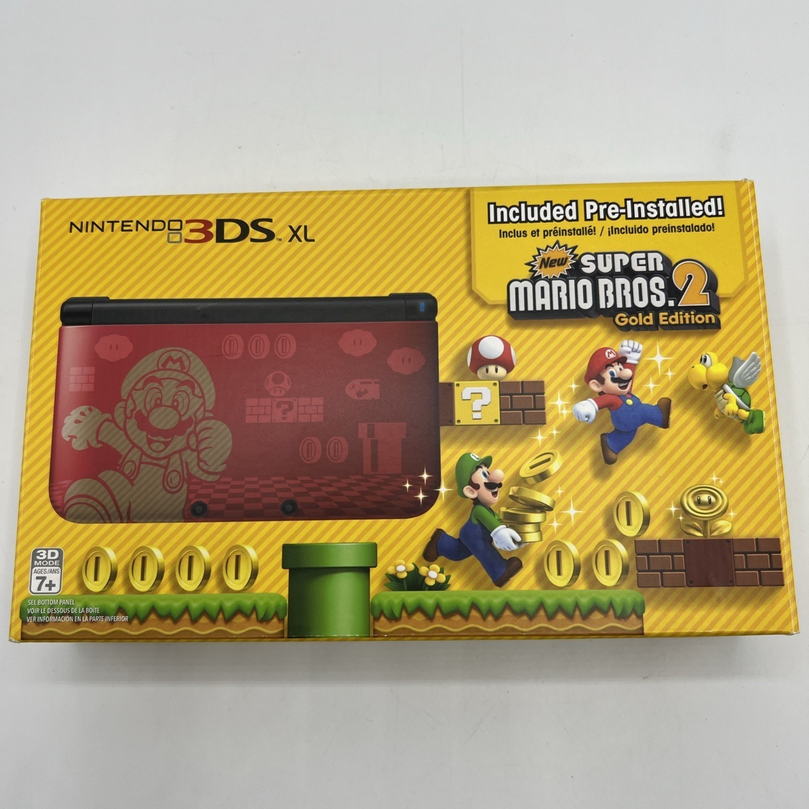 Nintendo 3DS XL Limited Edition 1GB Red Handheld System