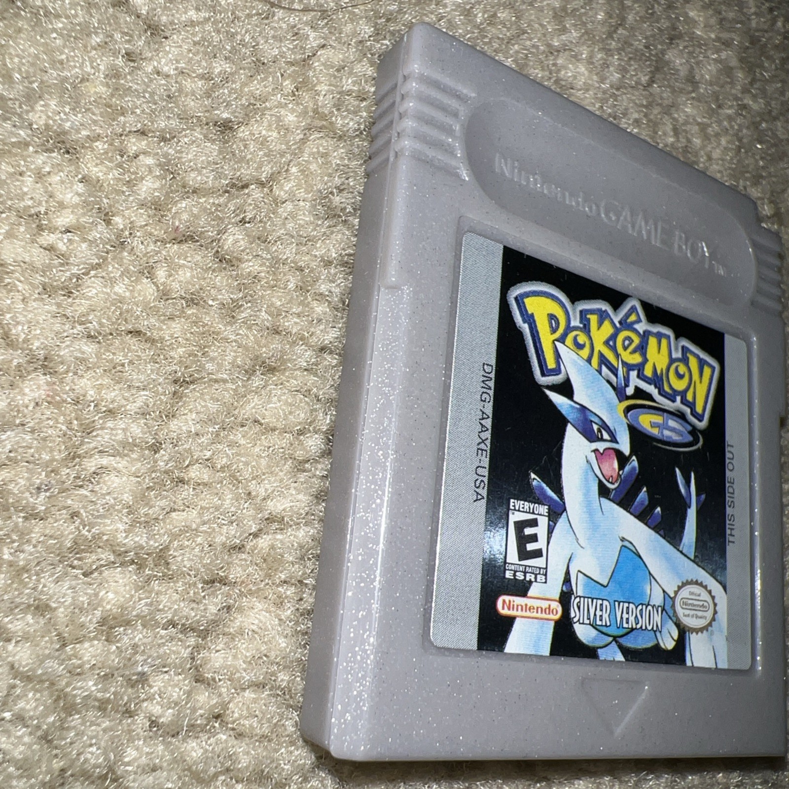 Pokemon Silver (Nintendo GameBoy Color, 2000) And Manual