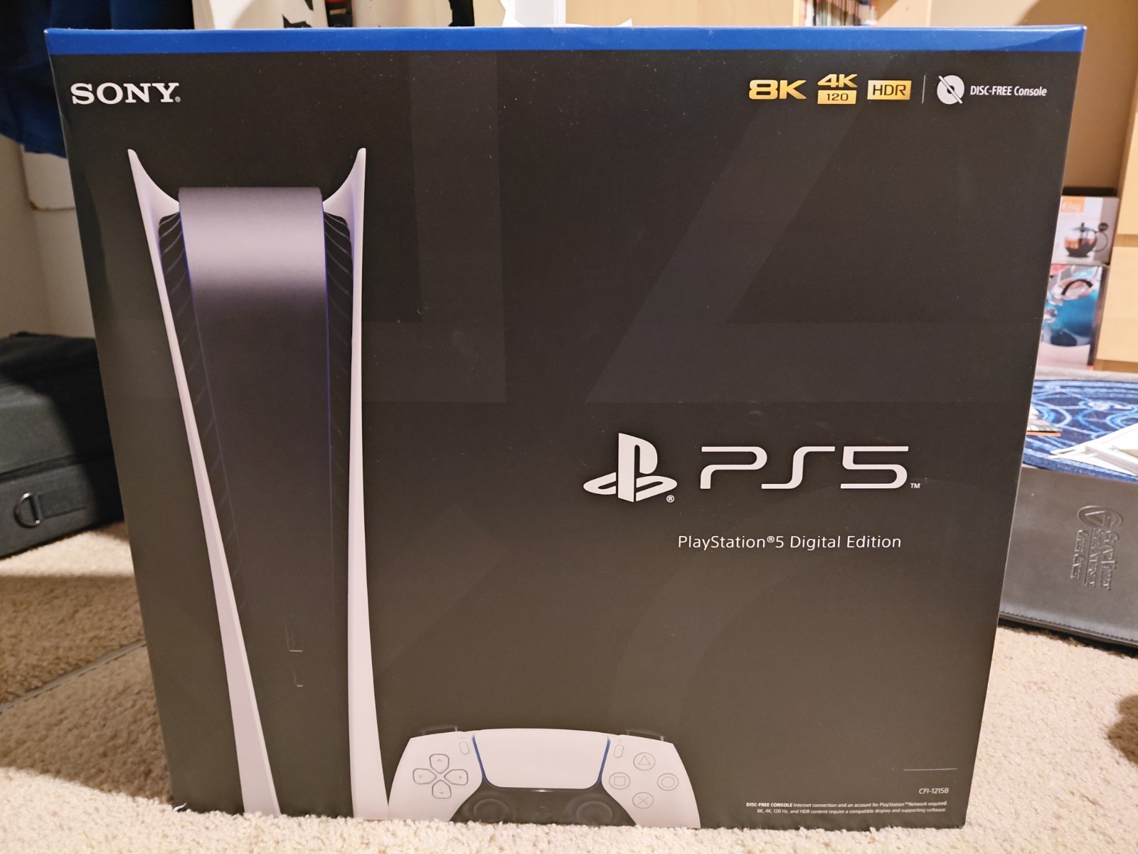 Sony PS5 Digital Edition Console – White Standard great condition pickup only
