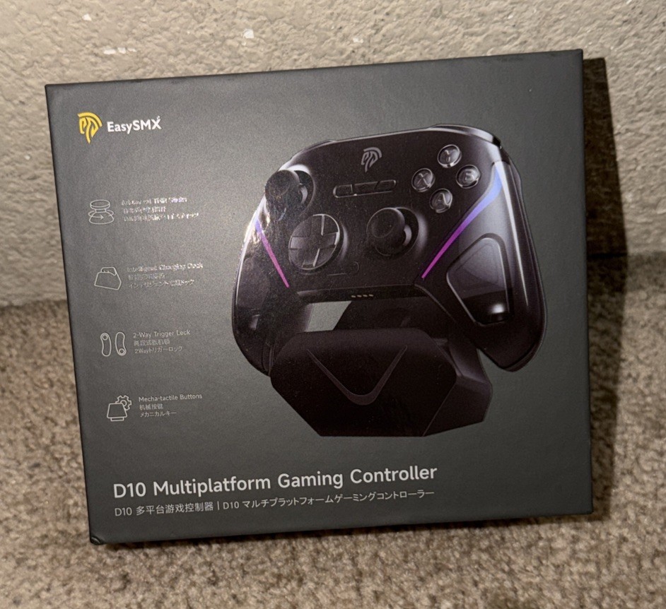EasySMX D10 Multiplatform Gaming Controller PC Switch iOS Android Wireless Dock