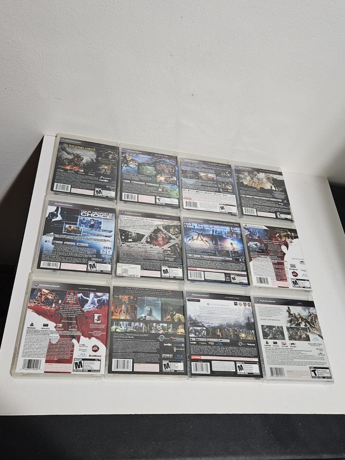 Playstation 3 Games Lot Of 12 Ps3 Games Lot Cib Complete Tested Very Good