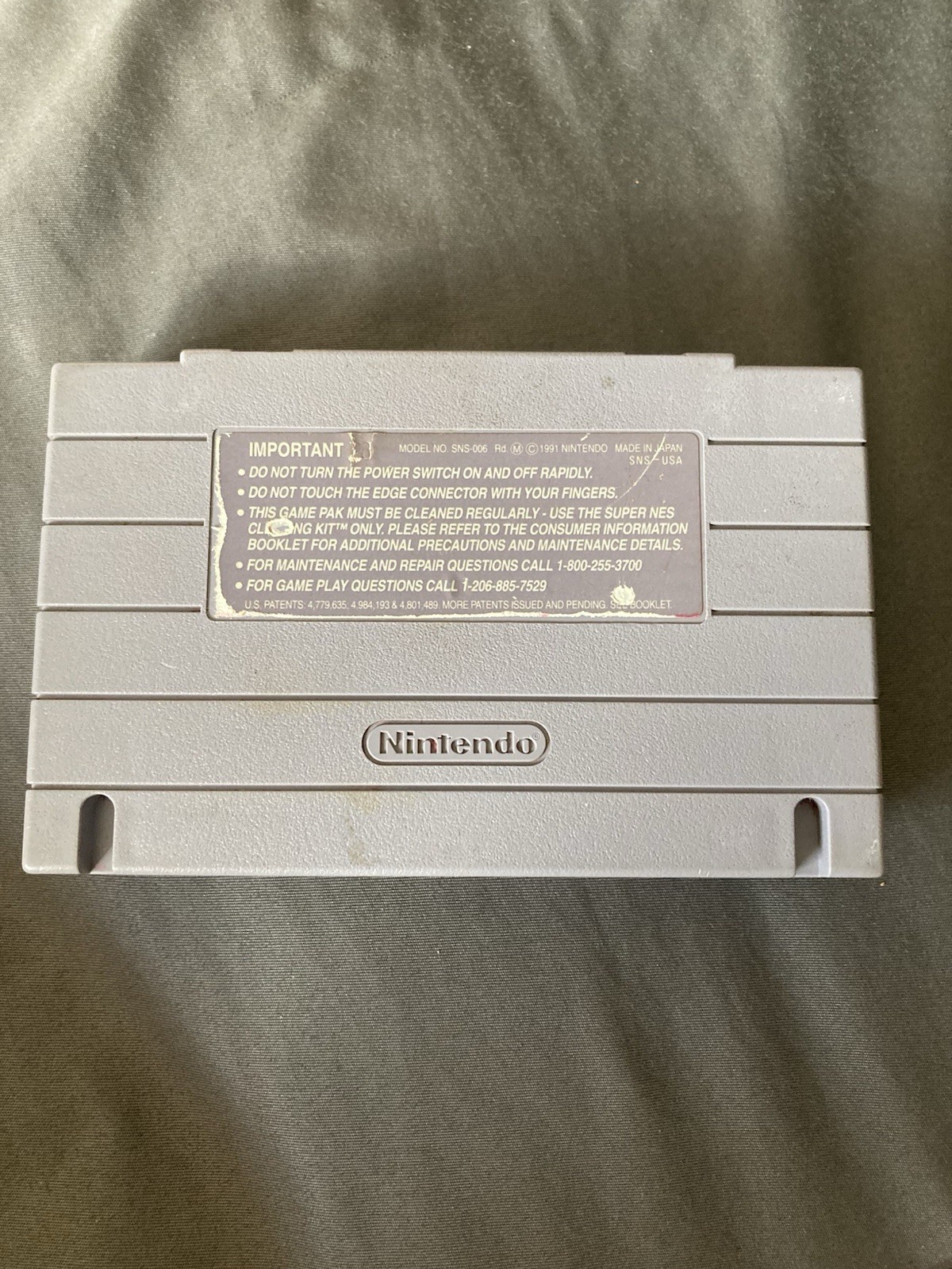 Hyper Zone for Super Nintendo SNES – Cartridge Tested Working