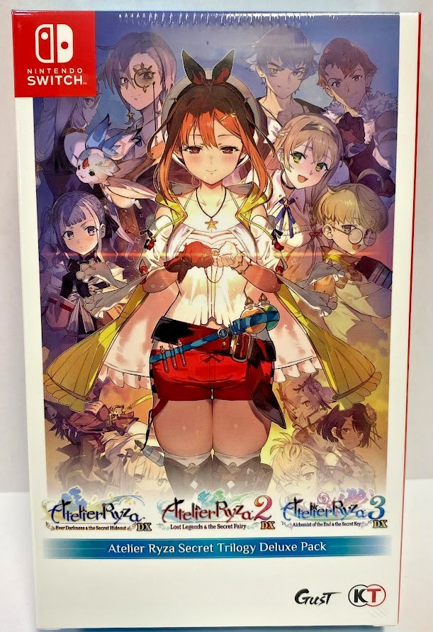 Atelier Ryza Secret Trilogy DX (Multi-Language) Switch Brand New Game (2025 RPG)