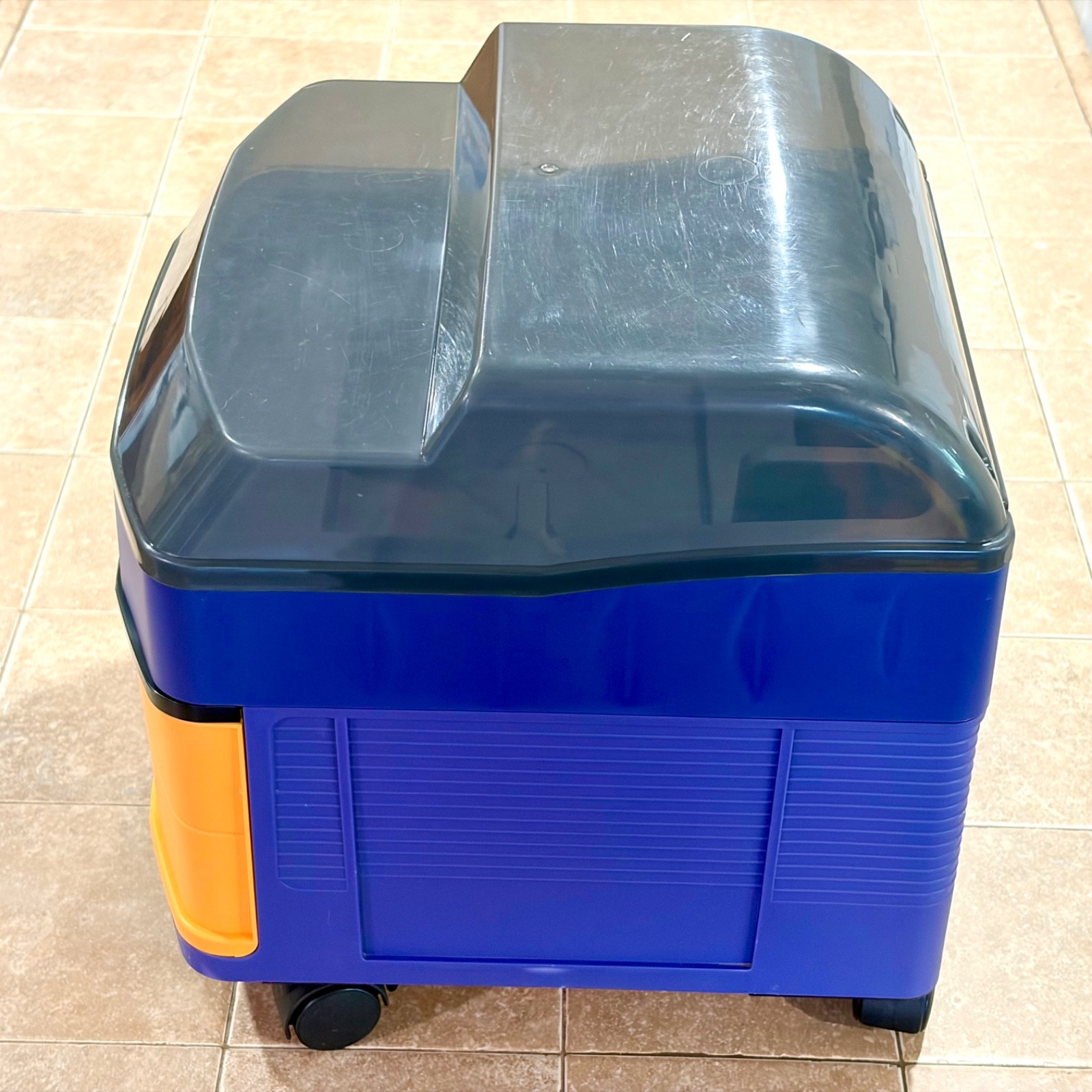 Official Nintendo GameCube Station Rack Storage Orange Purple OEM Wheels Japan
