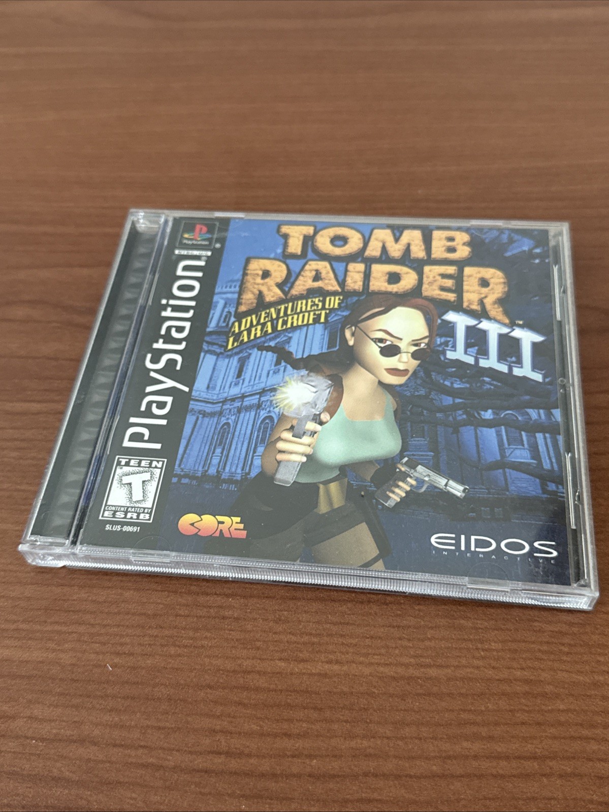 Tomb Raider III 3 PlayStation 1 PS1 Black Label Complete CIB Tested