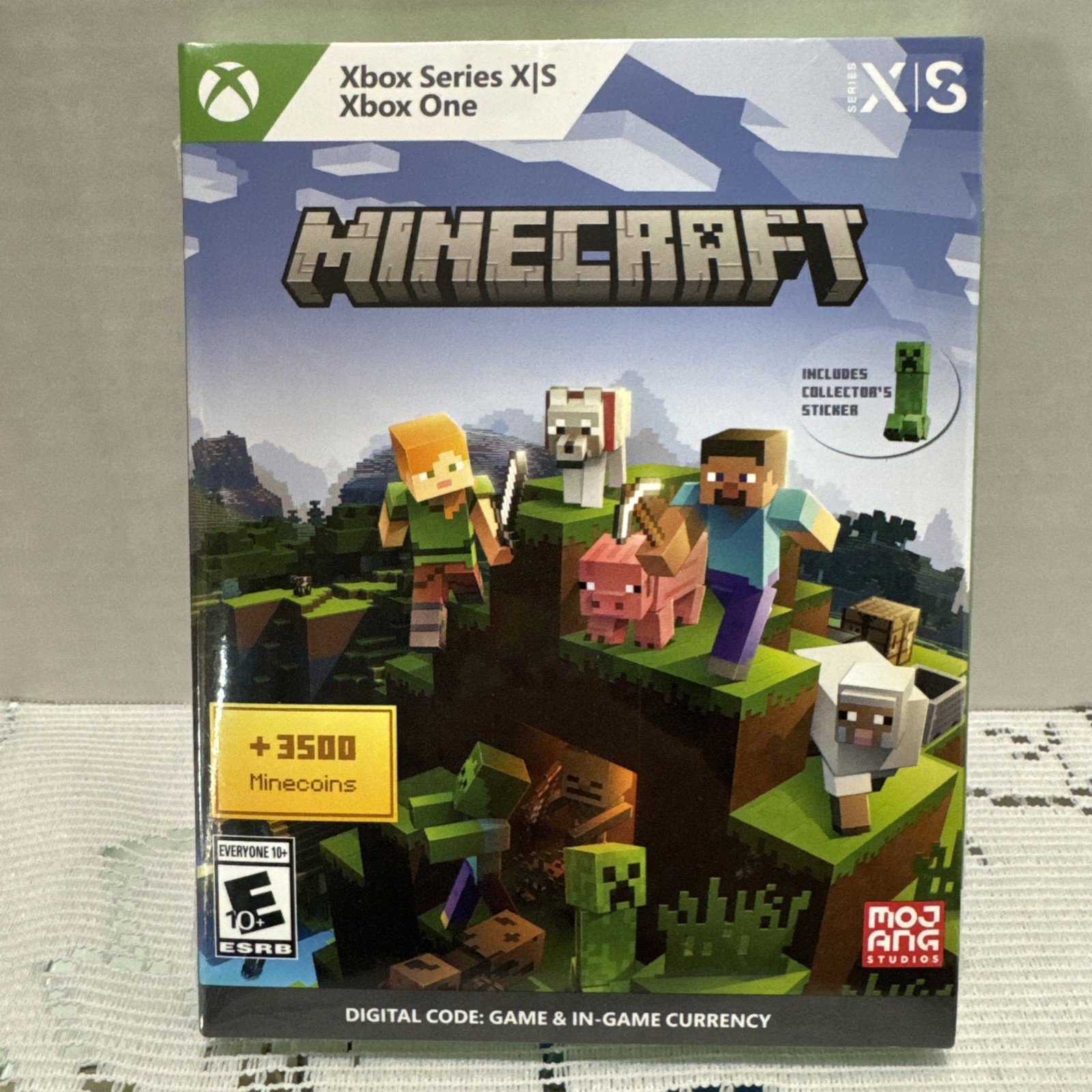 Xbox Series X|S One Minecraft Digital Game Code +3500 Minecoins In-Game Currency
