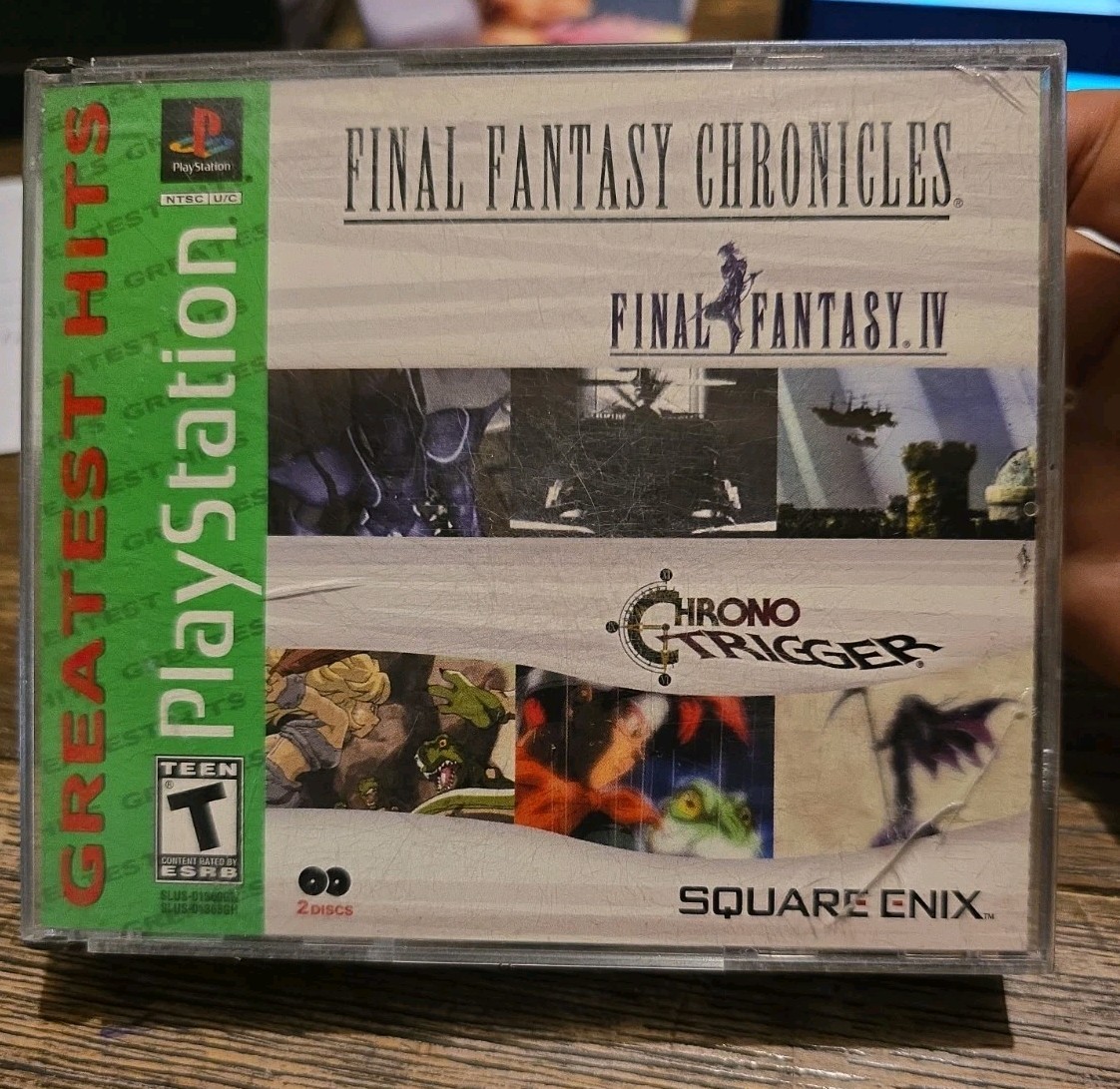 Final Fantasy Chronicles Final Fantasy IV & Chrono Trigger FFIV DISC NOT WORKING