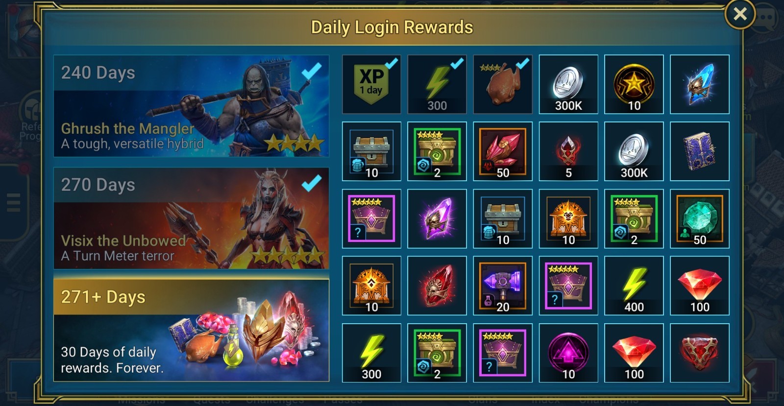 Raid Shadow Legends | Starter Mythical – Siegfrund : 95k energy / 28 Legendary