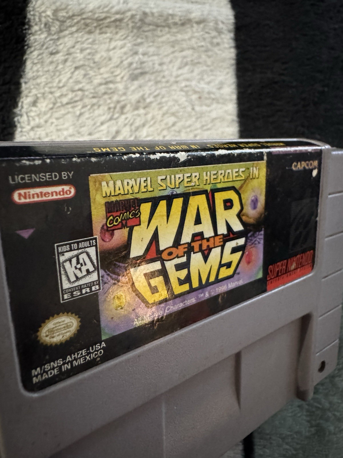 Marvel Super Heroes: War of the Gems (Super Nintendo Entertainment System, 1996)