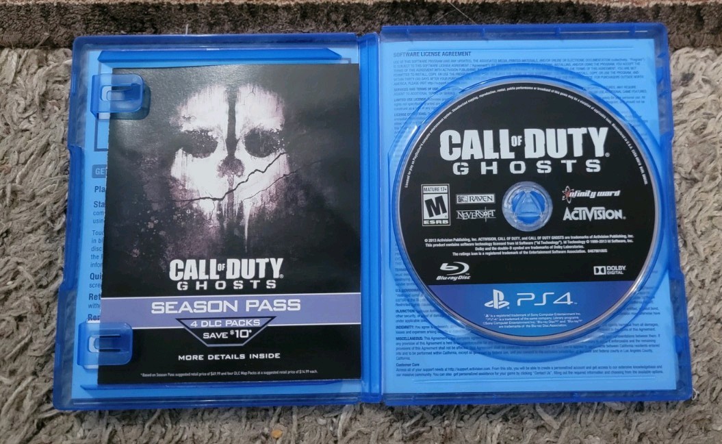 Call Of Duty Advanced Warfare And Call of duty Ghosts both complete Nice