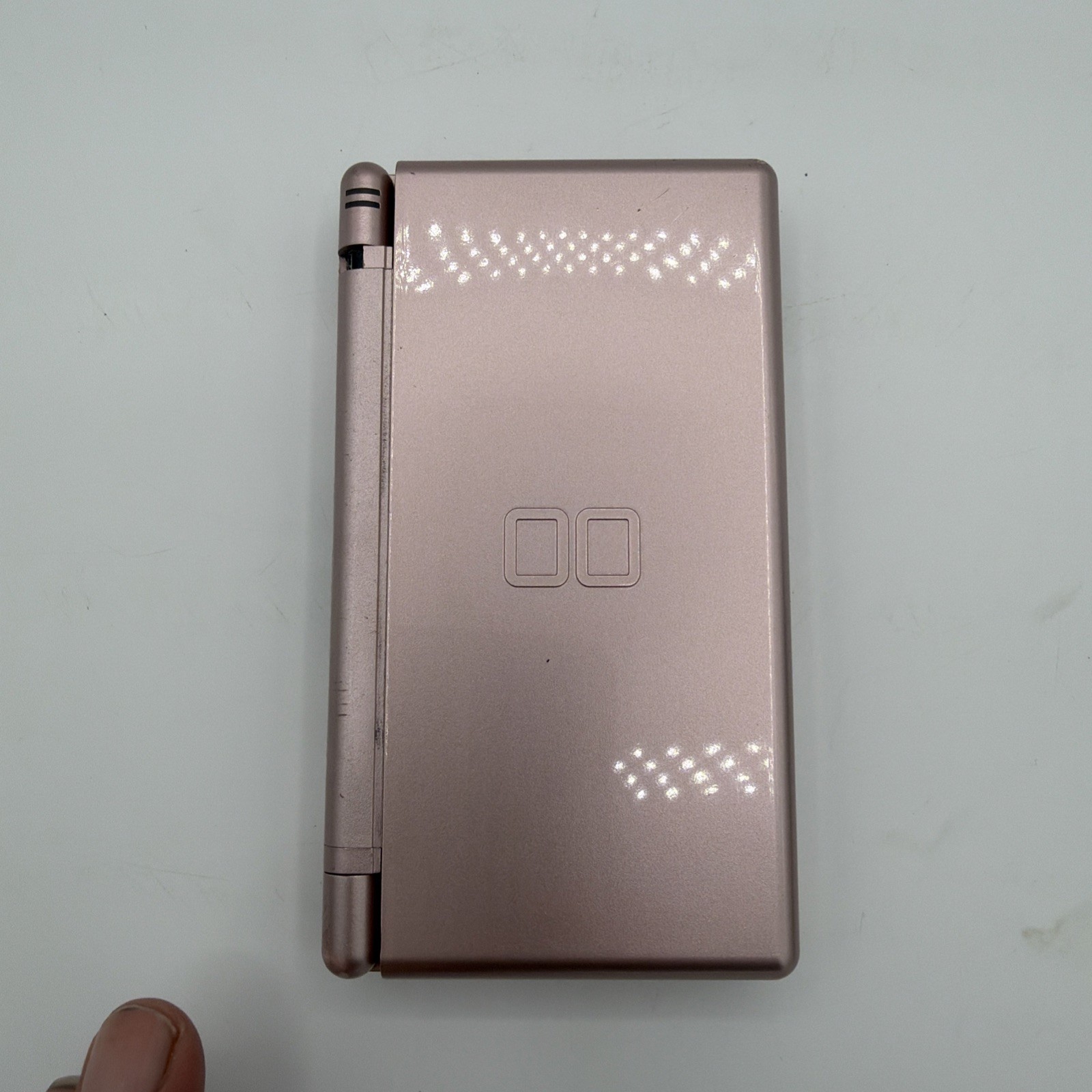 Nintendo DS Lite Handheld Console USG-1 Pink with Charger👇
