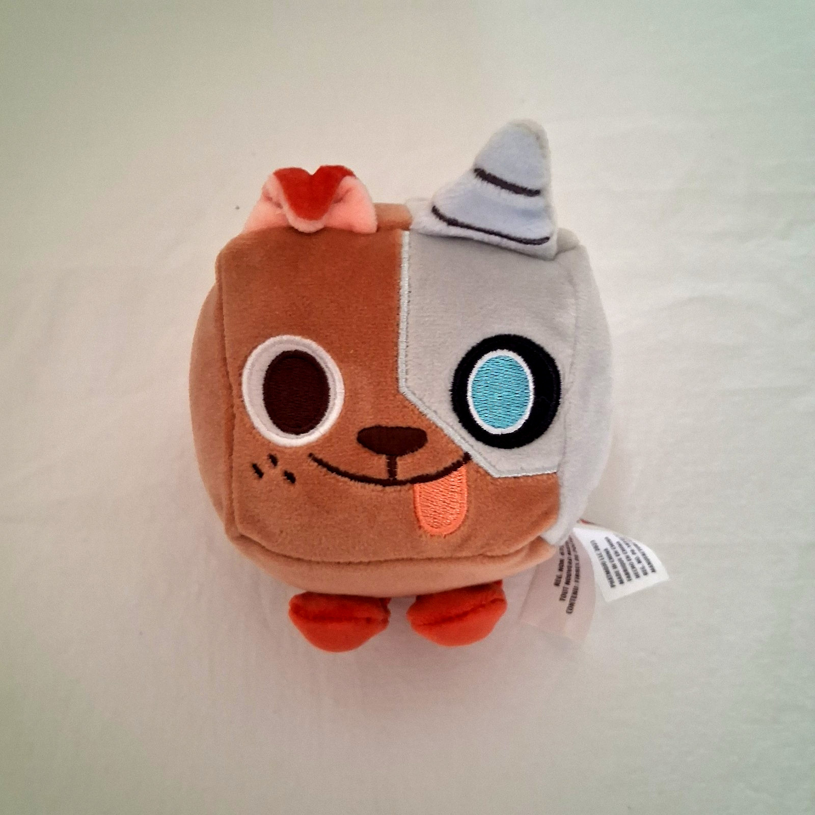 Roblox Pet Simulator Series 2 Cyborg Dog Mystery Plush Puppy PhatMojo EUC