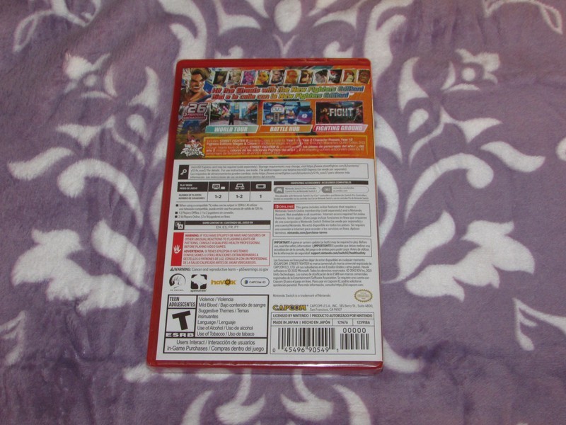 Street Fighter 6 for Nintendo Switch 2 New and Sealed