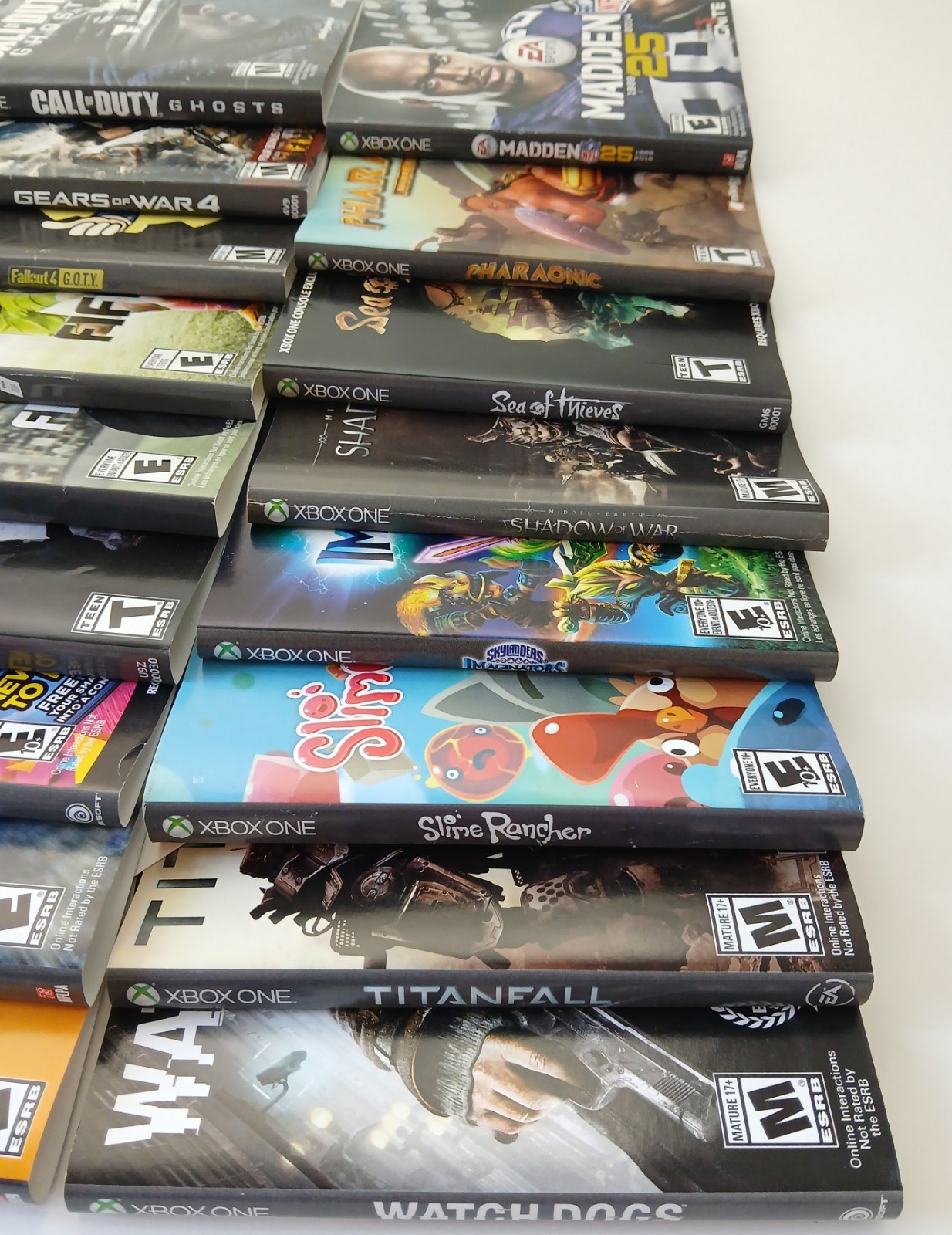 XBOX ONE Cover Art Inserts (Box Art) ONLY – You Pick/Choose