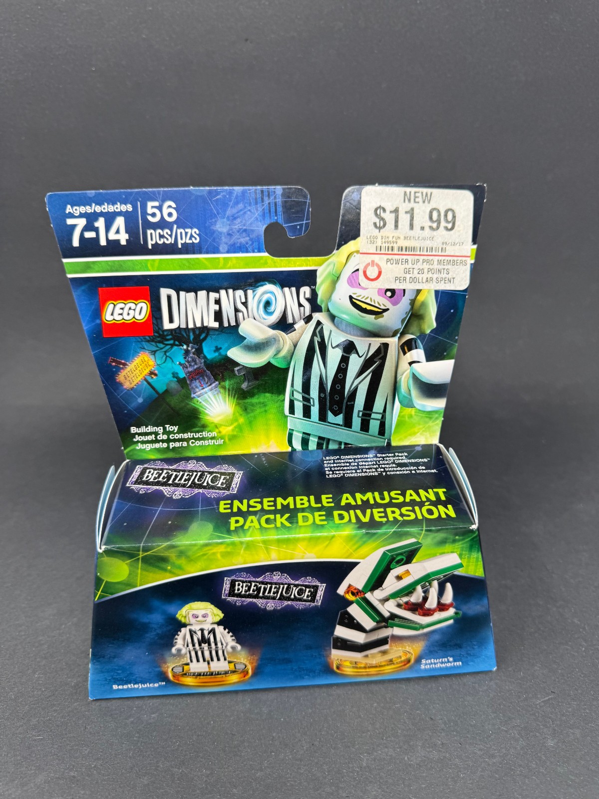 LEGO Dimensions Beetlejuice & Saturn’s Sandworm Fun Pack 71349 Character Figures