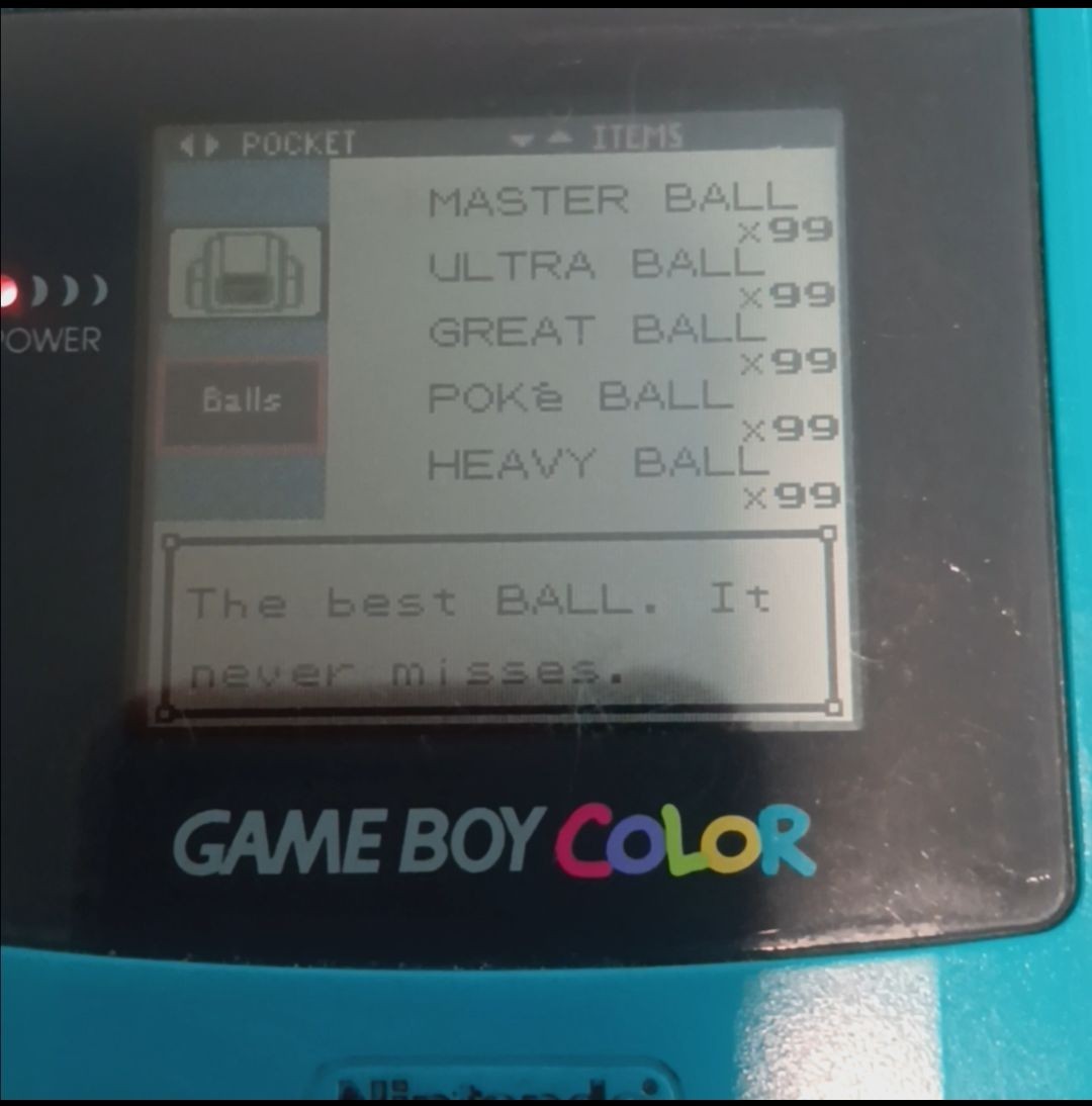 Pokémon Crystal (2001 NTSC-U ) + All pokemon/items