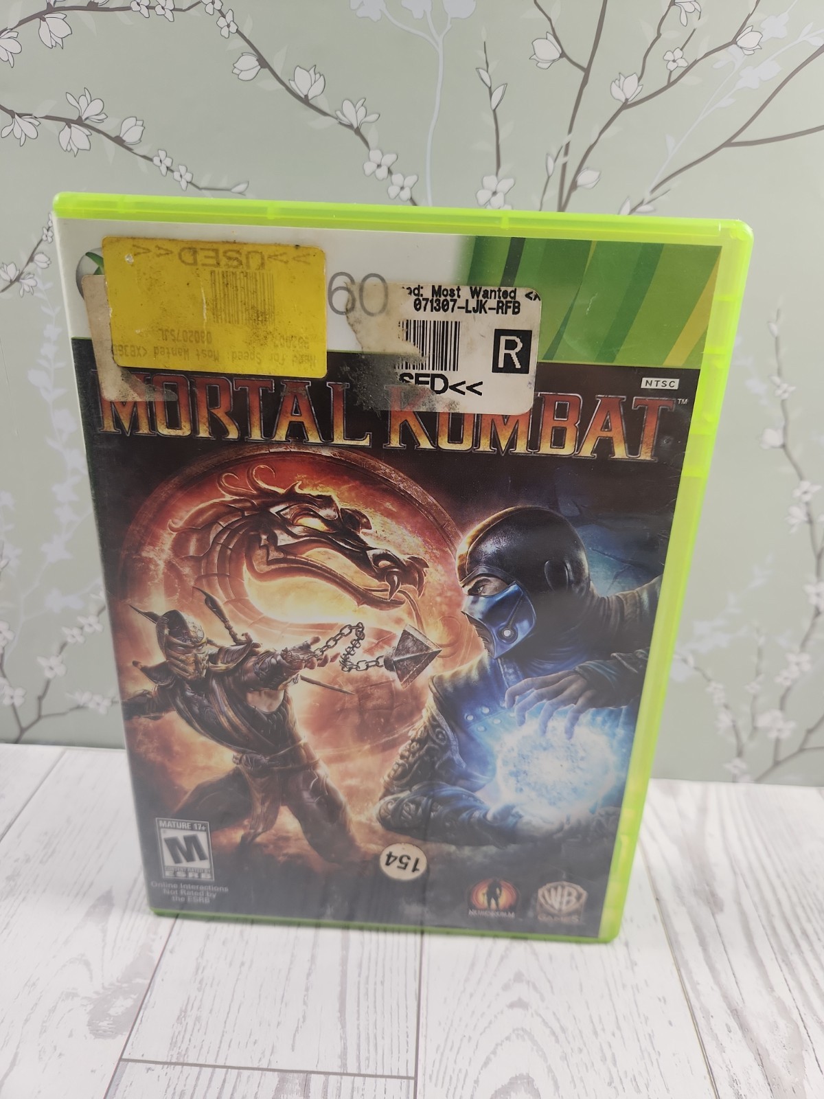 Mortal Kombat (Microsoft Xbox 360, 2011) CIB Tested Working