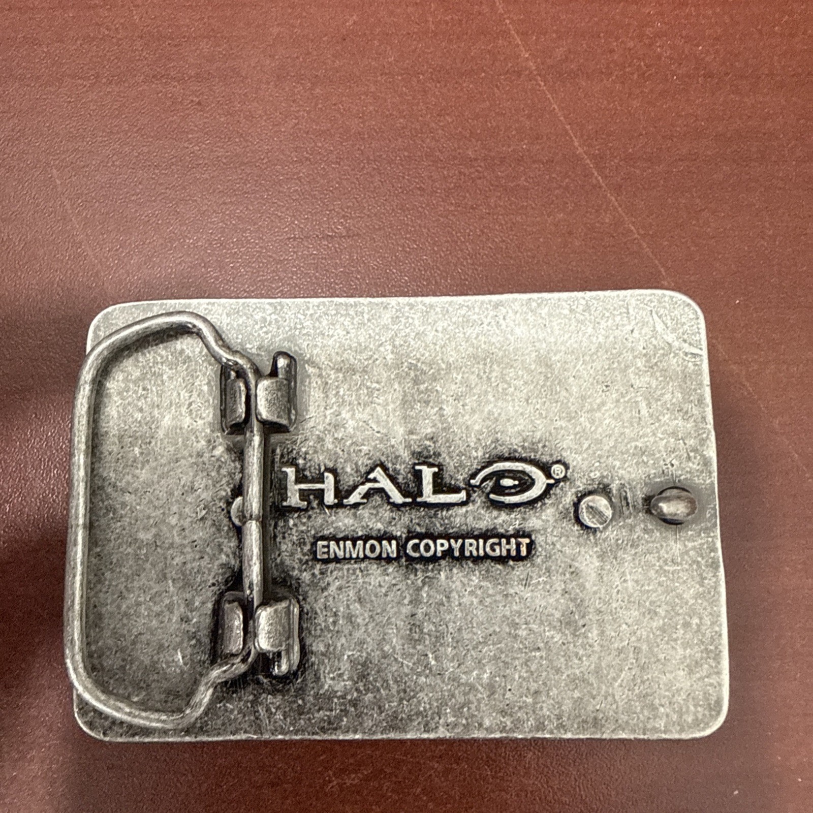 NEW OFFICIAL HALO 3 ODST XBOX 360 SPARTAN HEAVY DUTY METAL BELT BUCKLE #16L