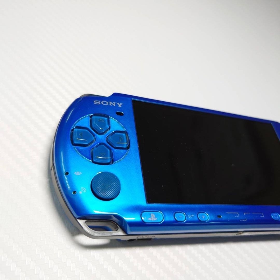 Sony PSP 3000 Vibrant Blue Complete in Box Near Mint 6748