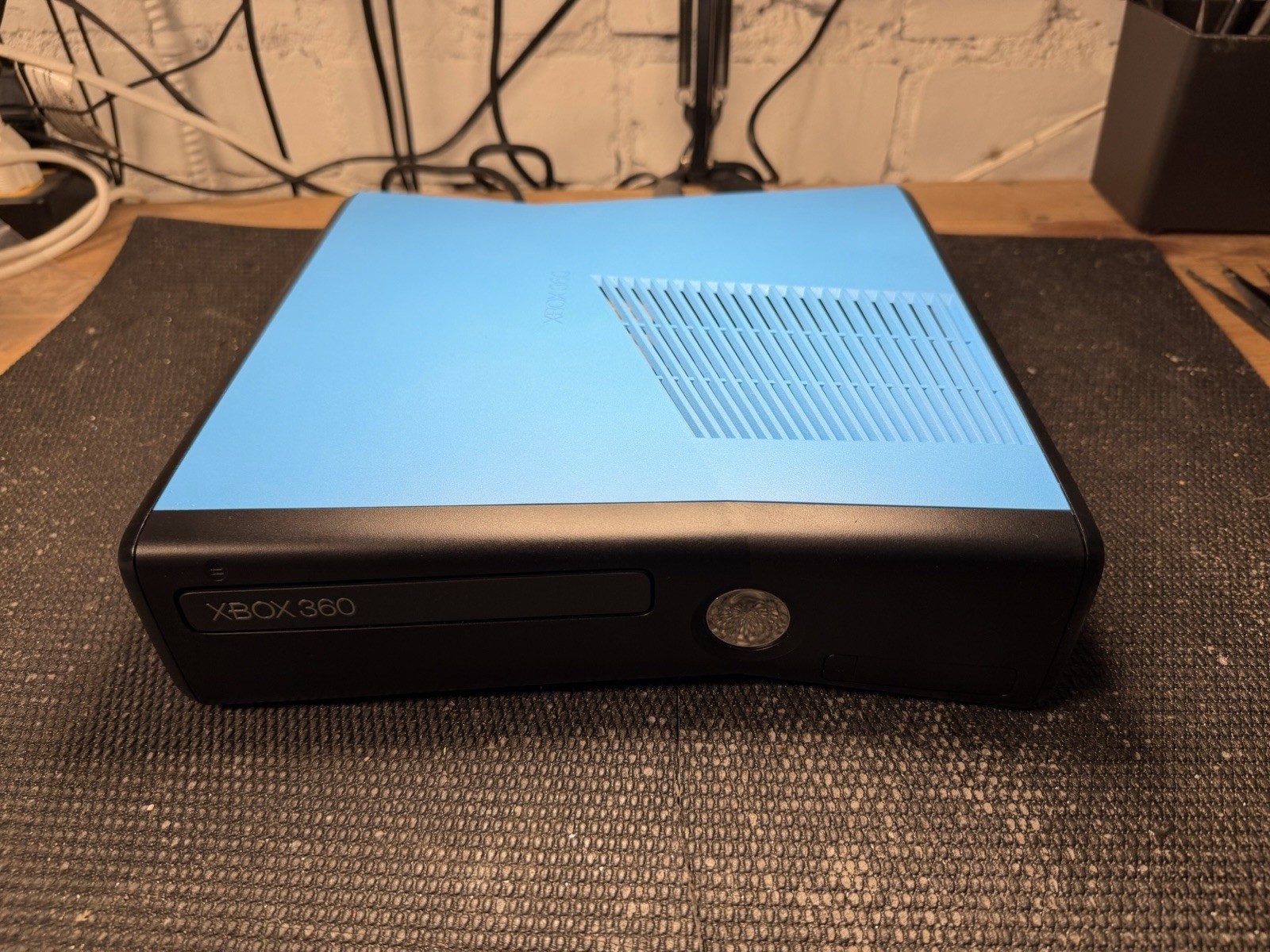Custom Xbox 360 Slim + Power Supply – Fully Tested w/ Warranty