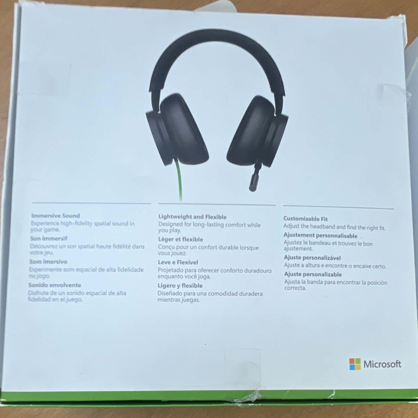 Xbox Stereo Headset Black Stereo Boom Mic Adjustable Headband 3.5mm Jack(wired)