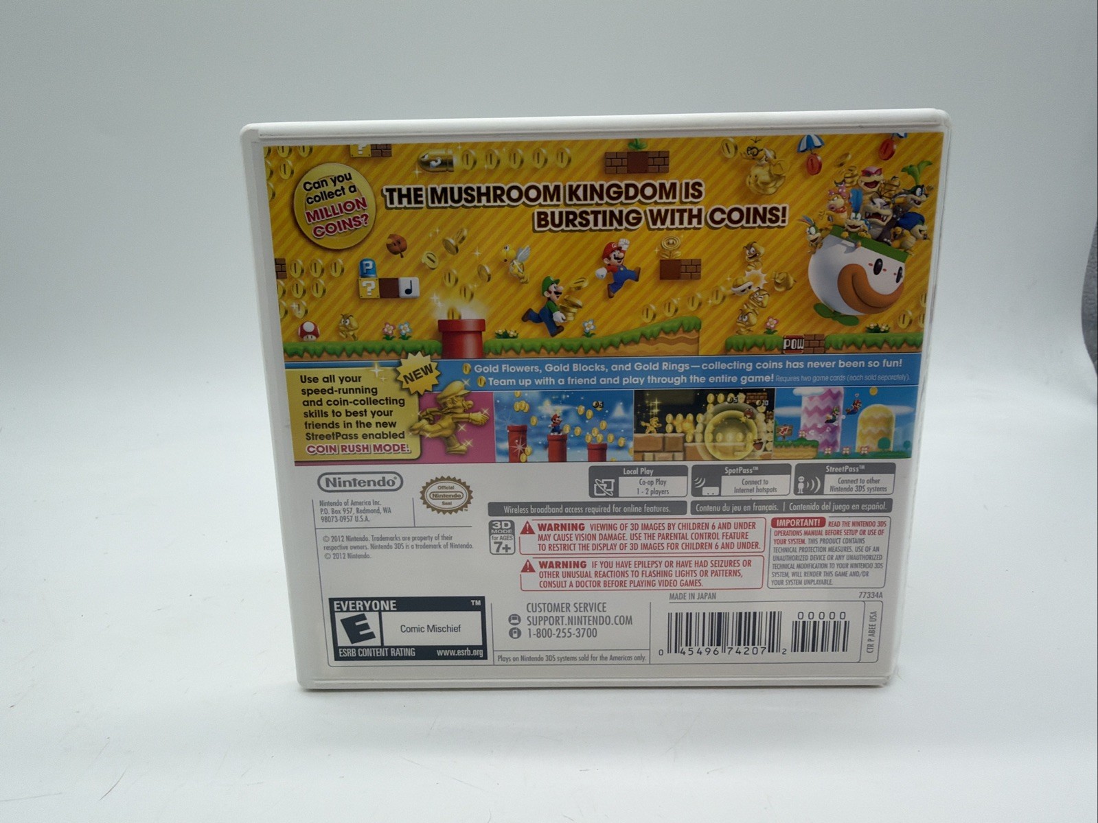 New Super Mario Bros. 2 (Nintendo 3DS, 2012) Complete Authentic Tested Working