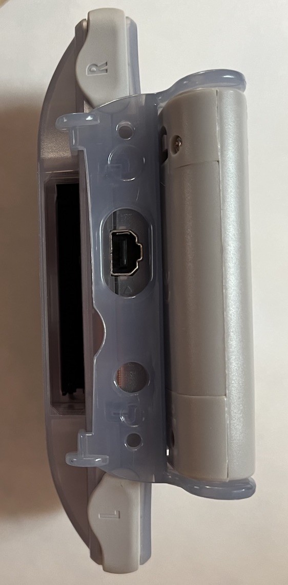 Nintendo Game Boy Advance Glacier Console AGB 001 Mad Cats Screen Mag Light