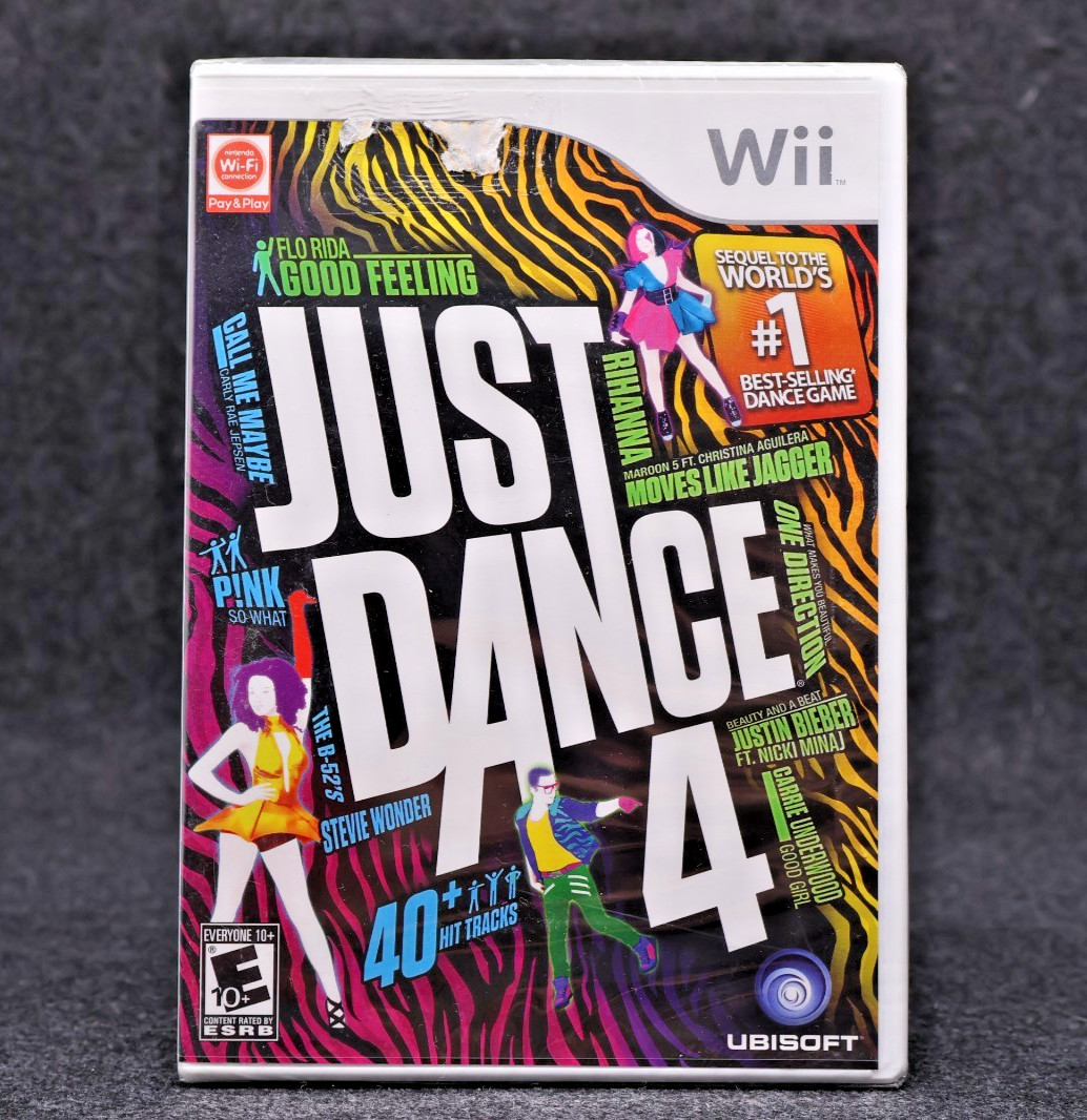 Just Dance 4 (Wii) New Sealed