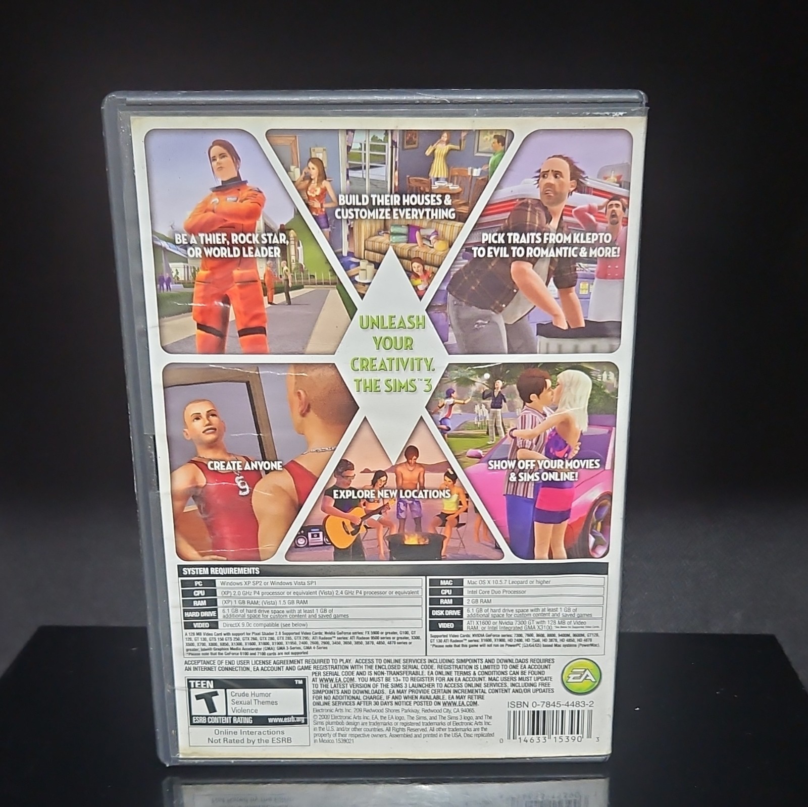 Electronic Arts The Sims 3 Windows/Mac PC DVD-ROM Simulation T The Sims Series