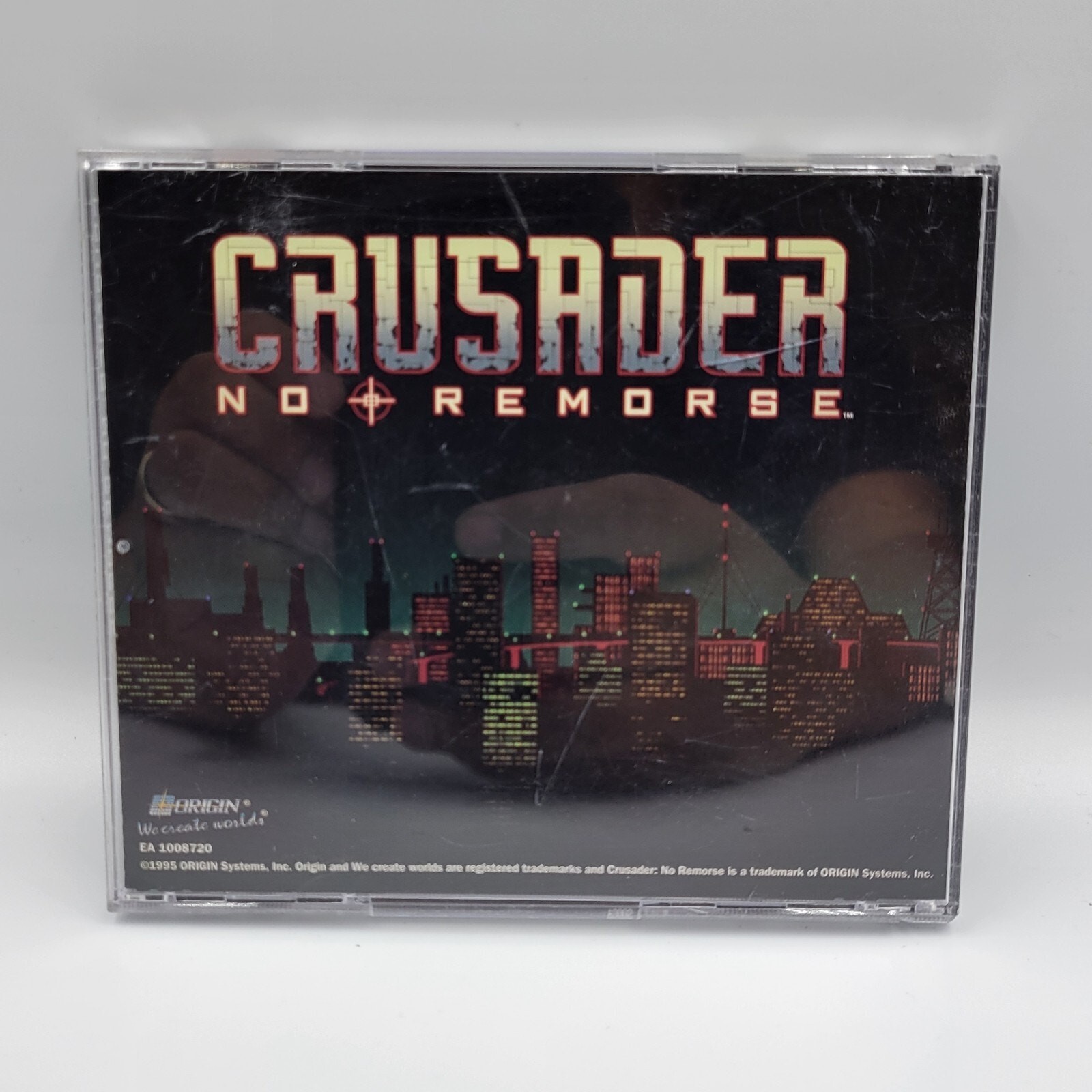VINTAGE 1995 Crusader No Remorse PC CD ROM Video Game Origin Electronic Arts EA