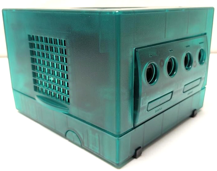 Nintendo GameCube Translucent Funtastic JUNGLE GREEN Game Console System Bundle