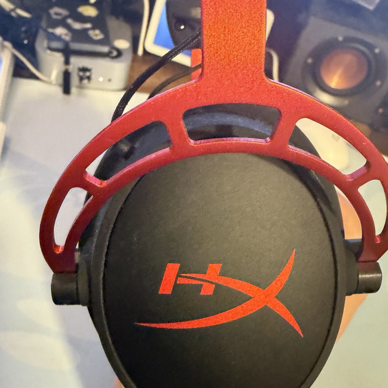 HyperX Cloud Alpha Black-Red Headband Gaming Headset