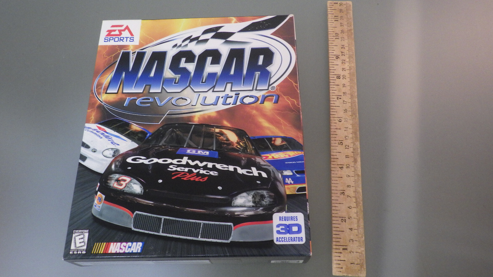 Vtg 1999 Video PC Game NASCAR REVOLUTION by EA Sports Big Box FACTORY SEALED