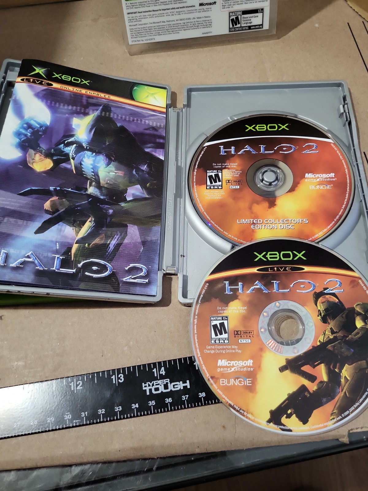 XBOX Halo Combat Evolved & Halo 2 Limited Collectors Edition Pre-owned