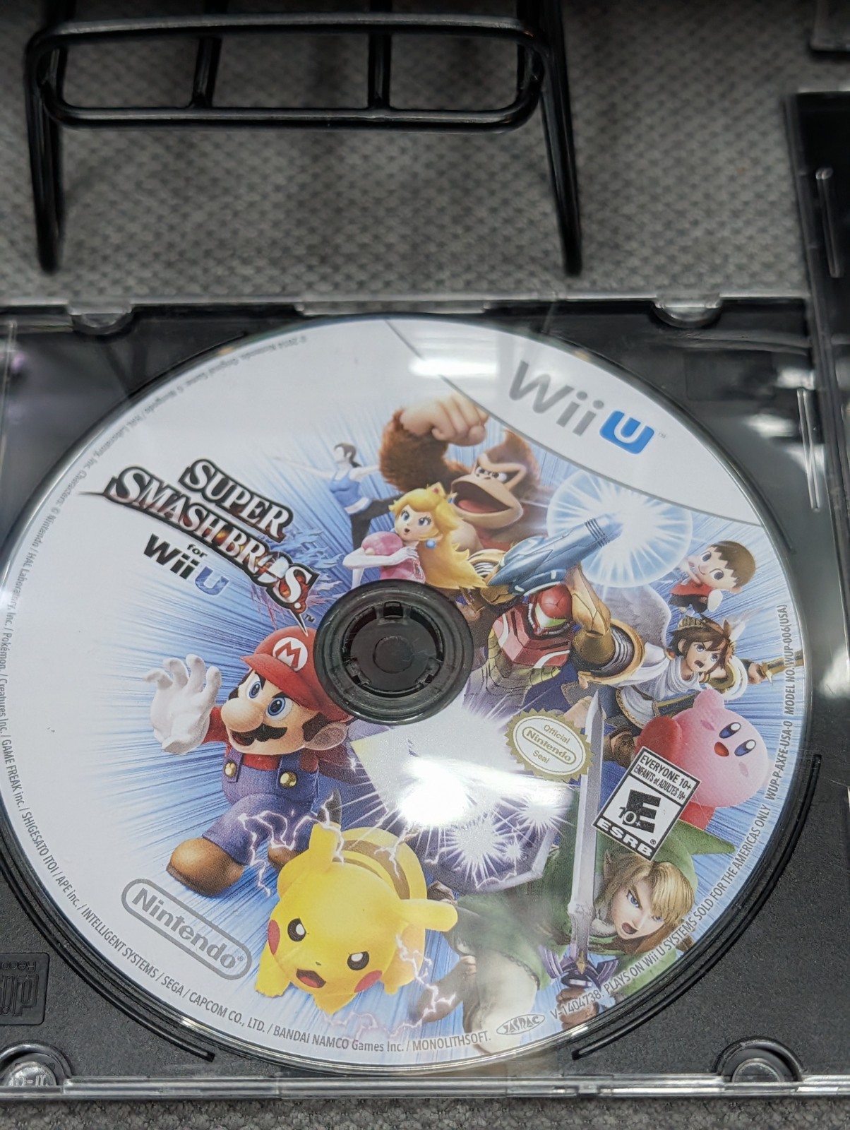 Super Smash Bros. – Nintendo Wii U Disc Only Tested Verified Working