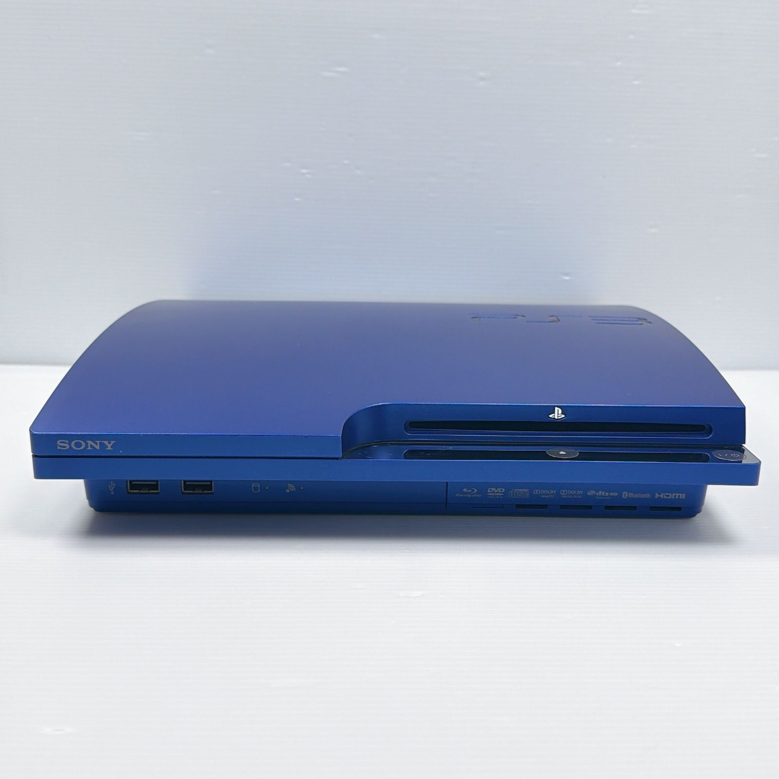 Sony PS3 Titanium Blue Gran Turismo 5 Edition 160GB Console Controller Cables