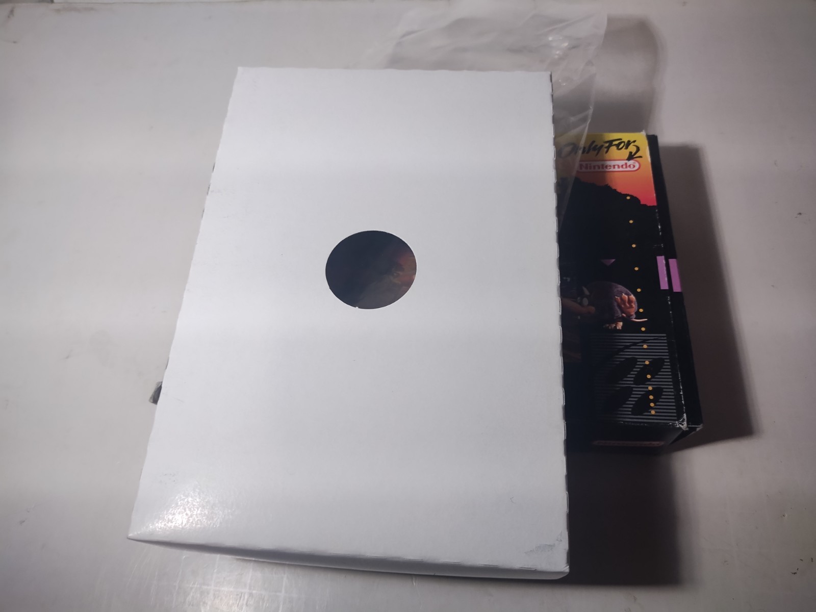 Empty Donkey Kong Country 2 Super Nintendo SNES Game Box, Tray & Bag