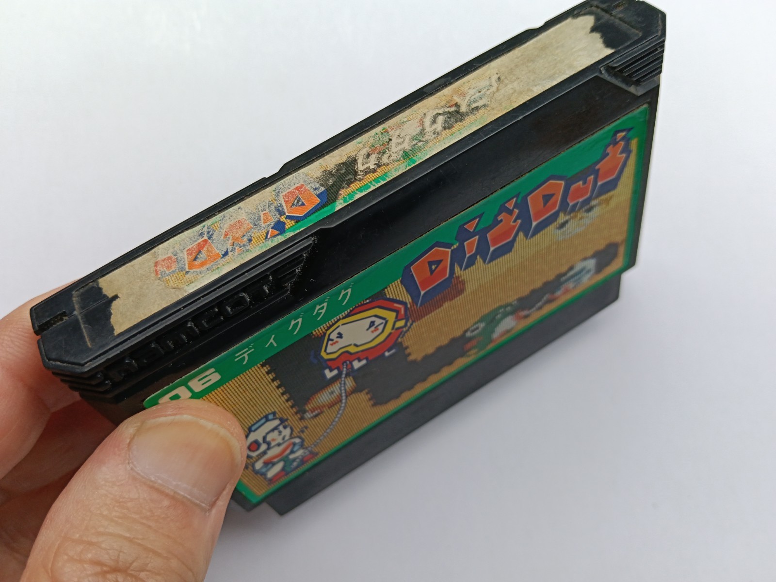 Dig Dug 1 1985 Famicom CLEANED & TESTED Works namcot