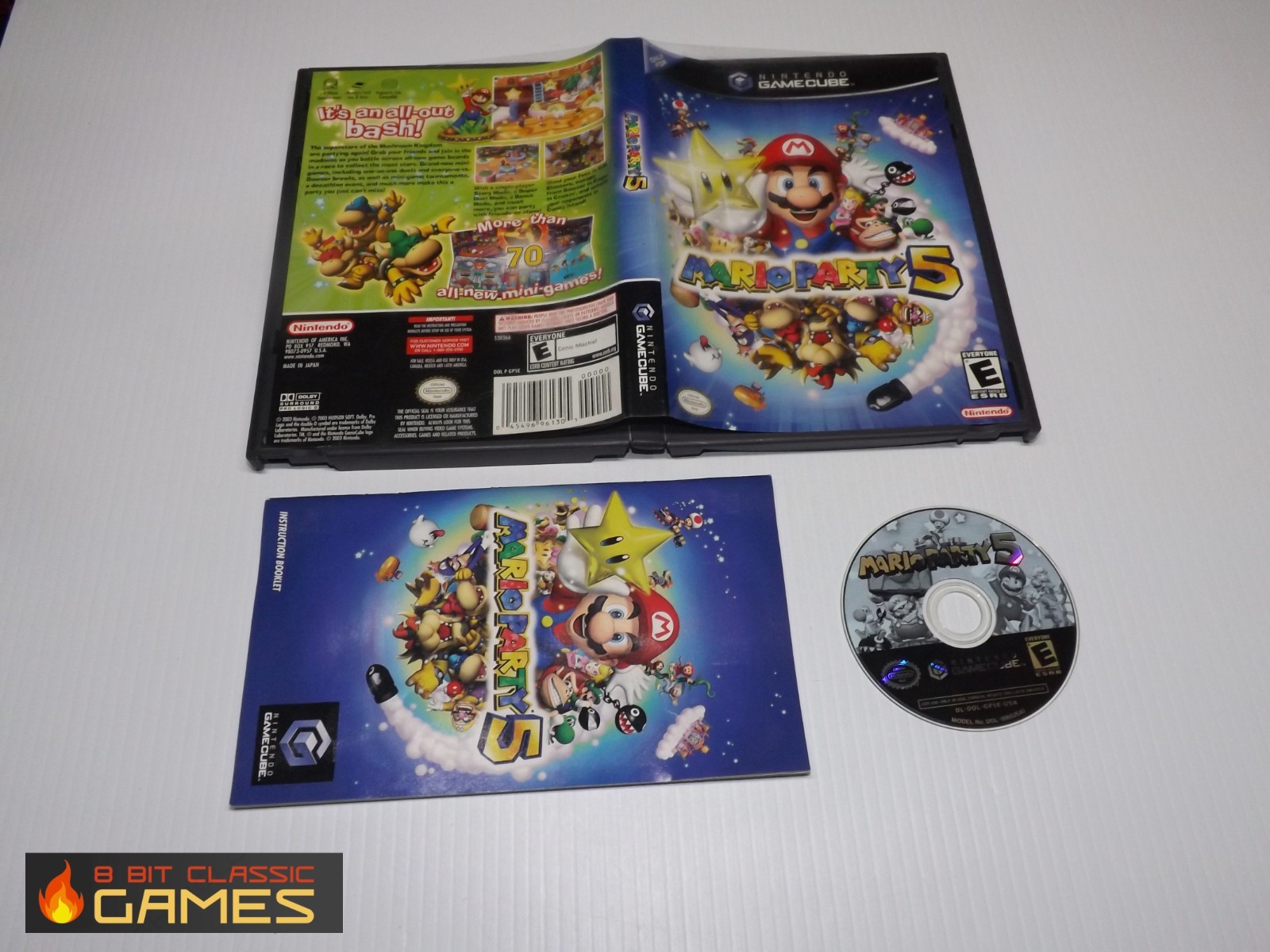Mario Party 5 COMPLETE – NINTENDO Gamecube & Wii 625a
