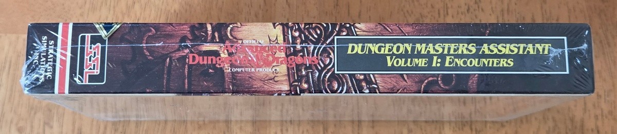 New Sealed AD&D Dungeon Masters Assistant Vol 1 PC Big Box Game IBM Complete
